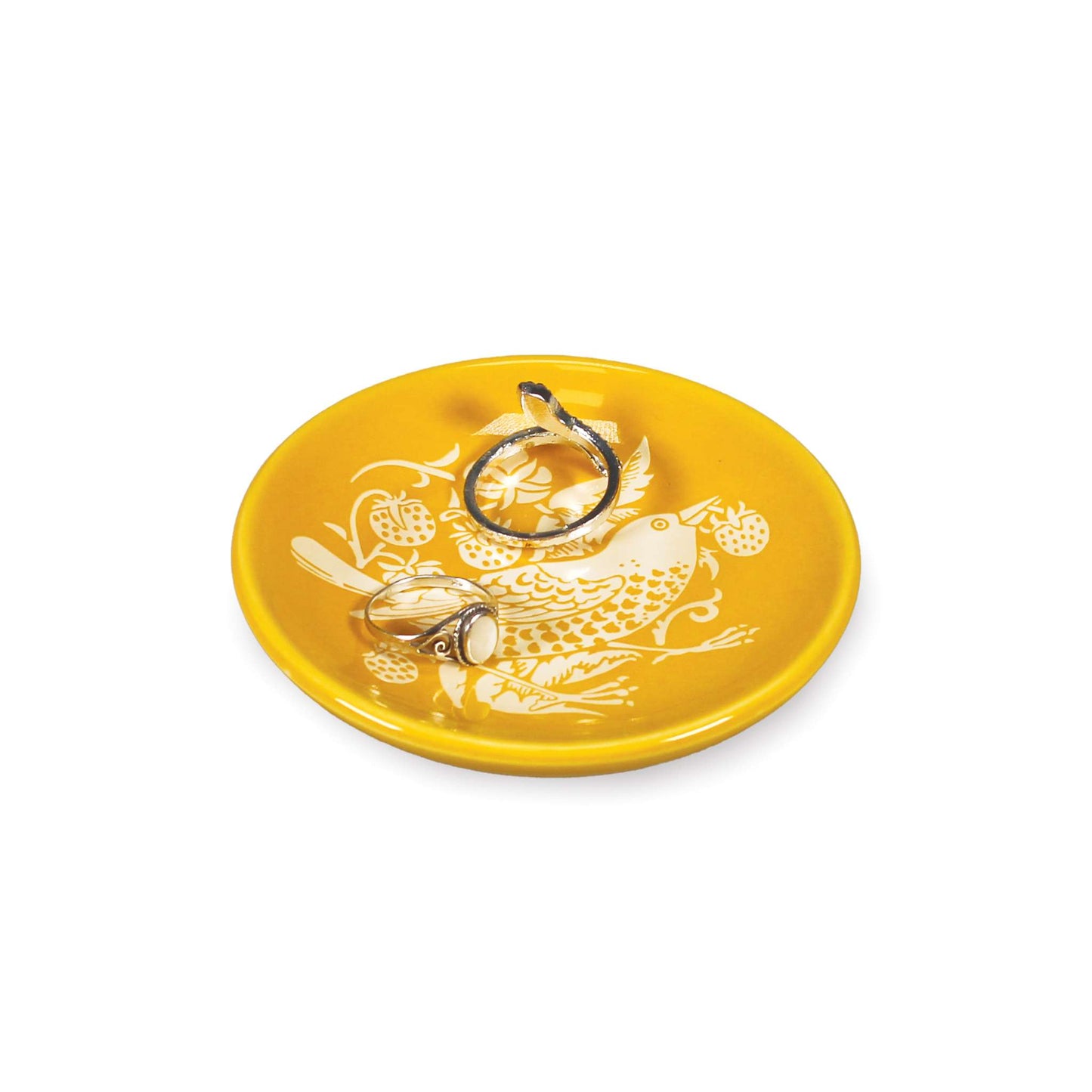 William Morris Trinket Dish – Quince Yellow Flowers