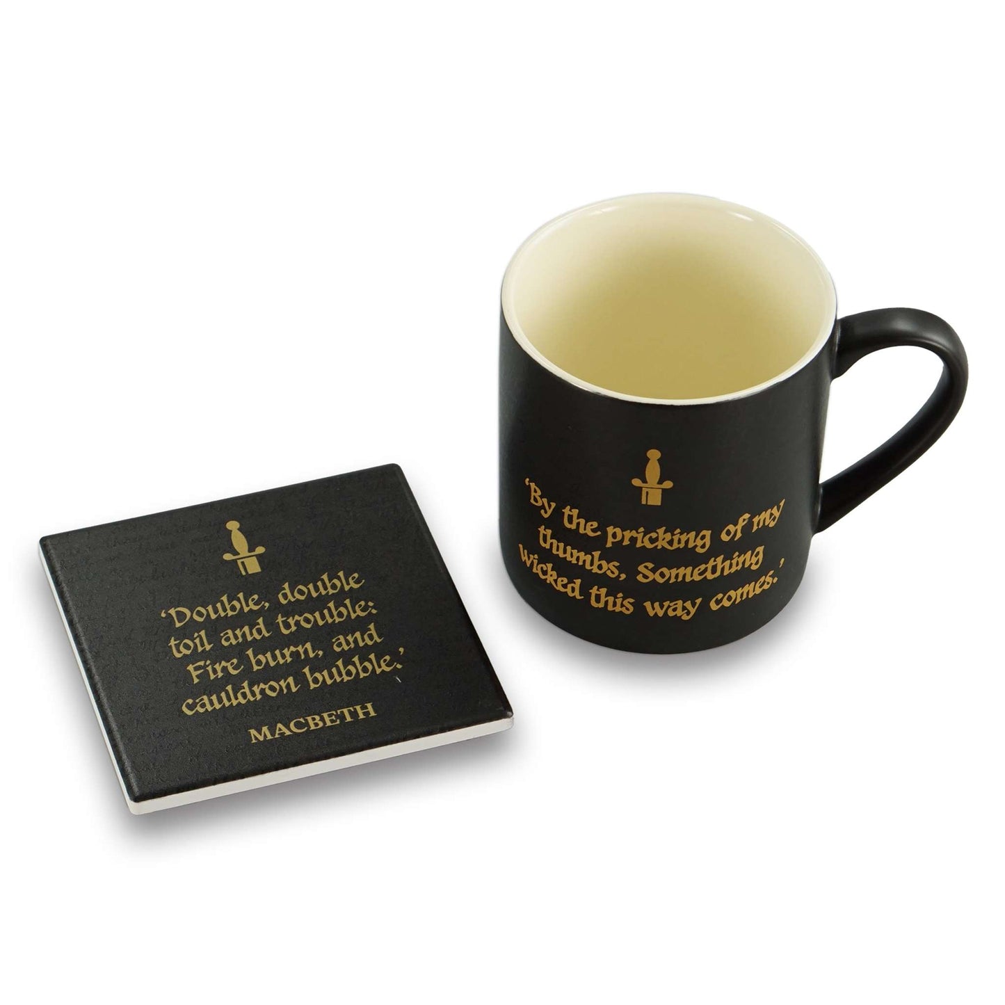 Shakespeare Coaster – Macbeth Quote
