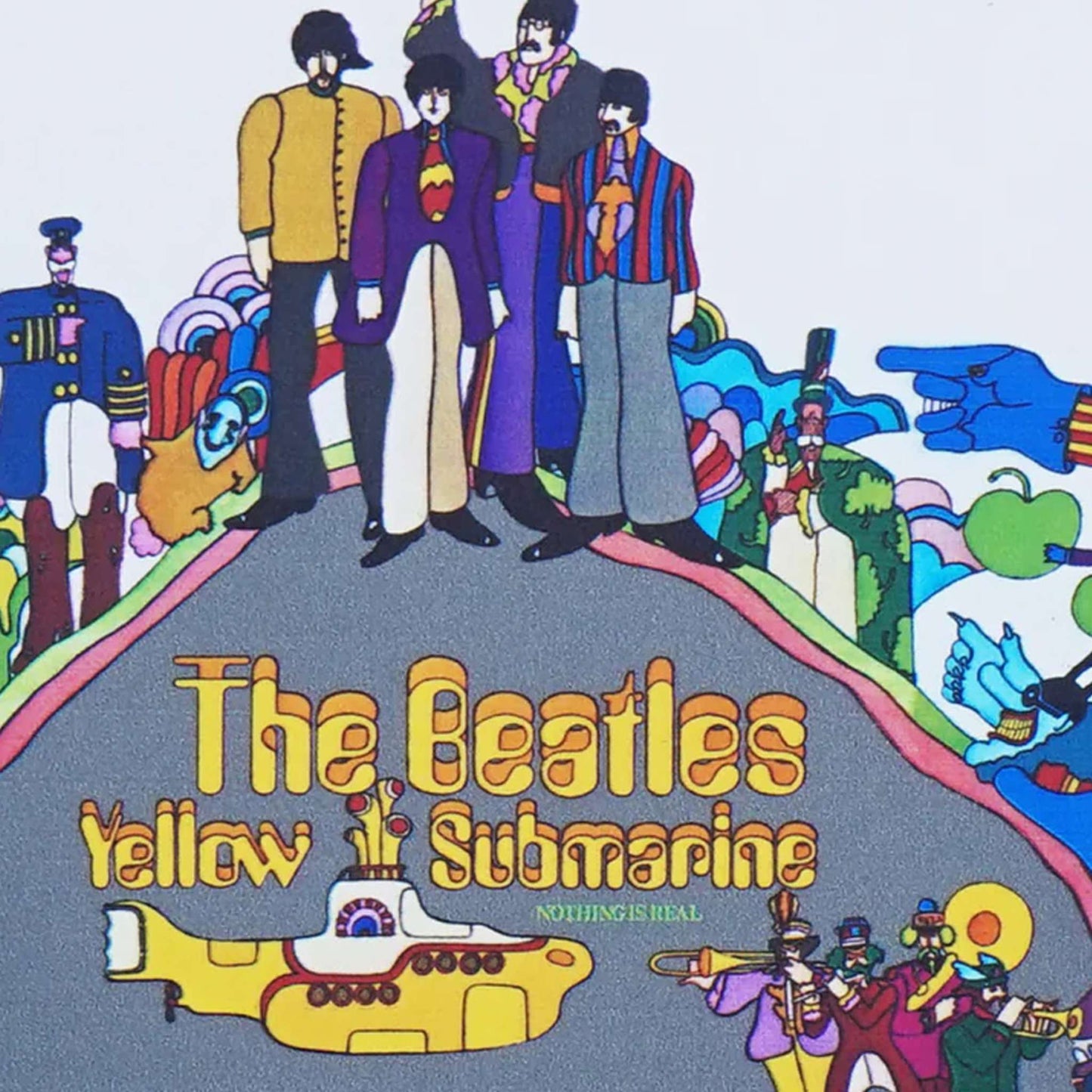 The Beatles Yellow Submarine Album Cover Coaster