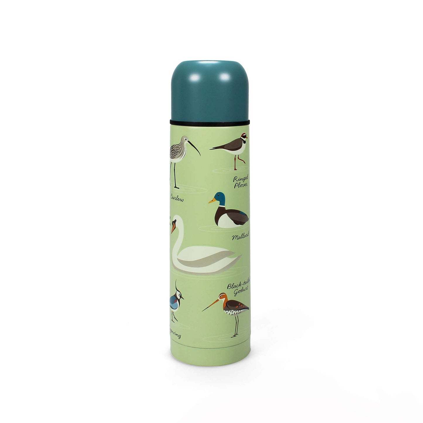 Thermal Metal Flask (17 fl oz) - Water Birds