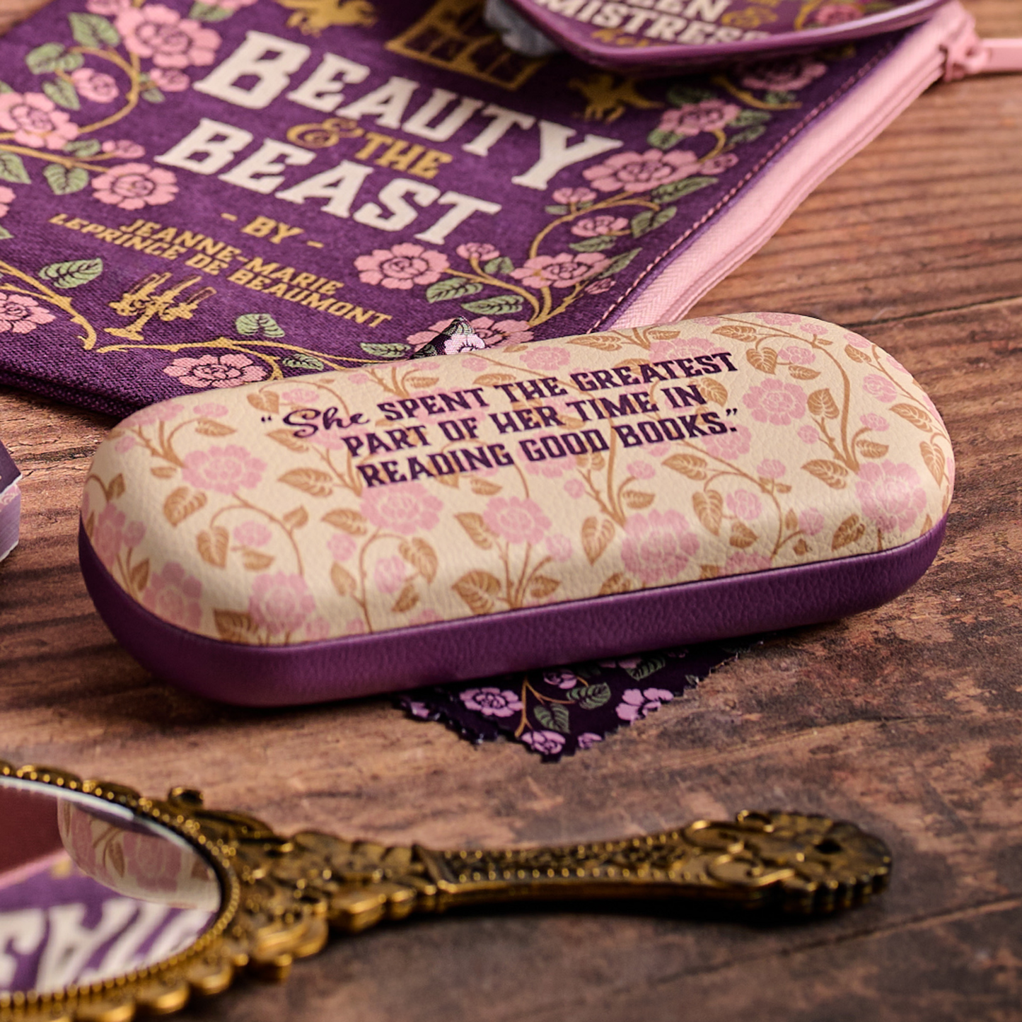 Glasses Case (Hard) - Beauty & the Beast