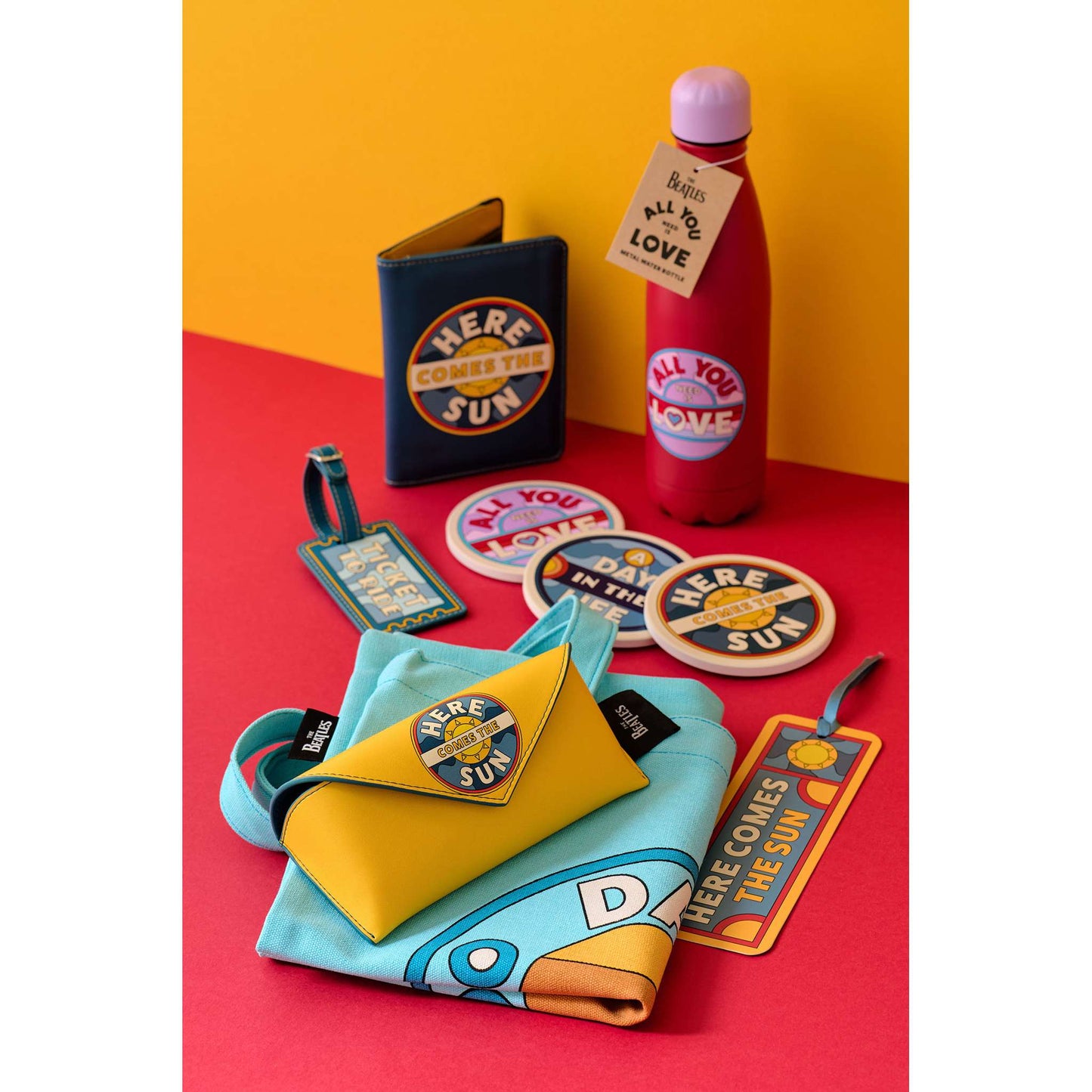 The Beatles Here Comes the Sun Eye Glass Case