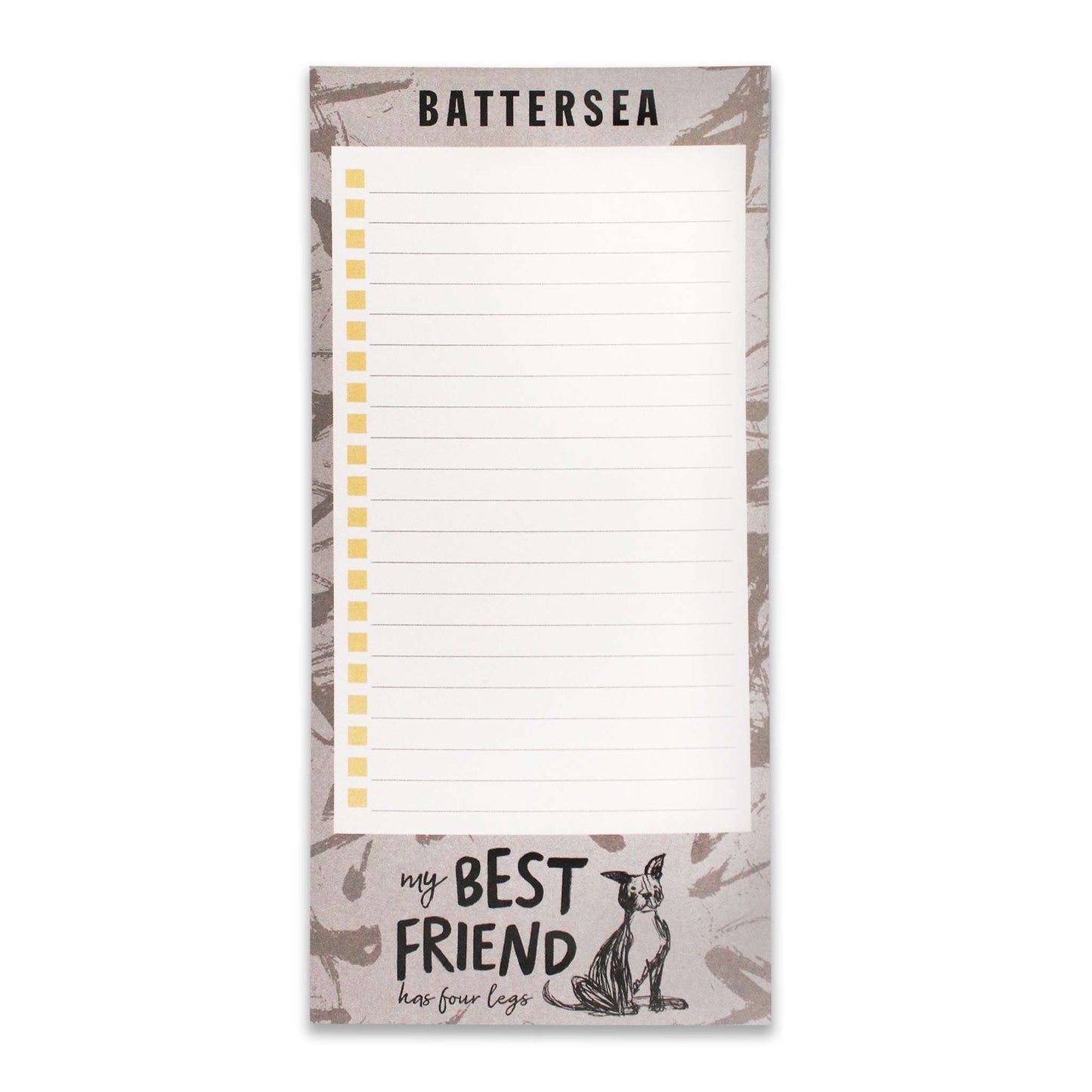 Lined Memo Pad Dog Design