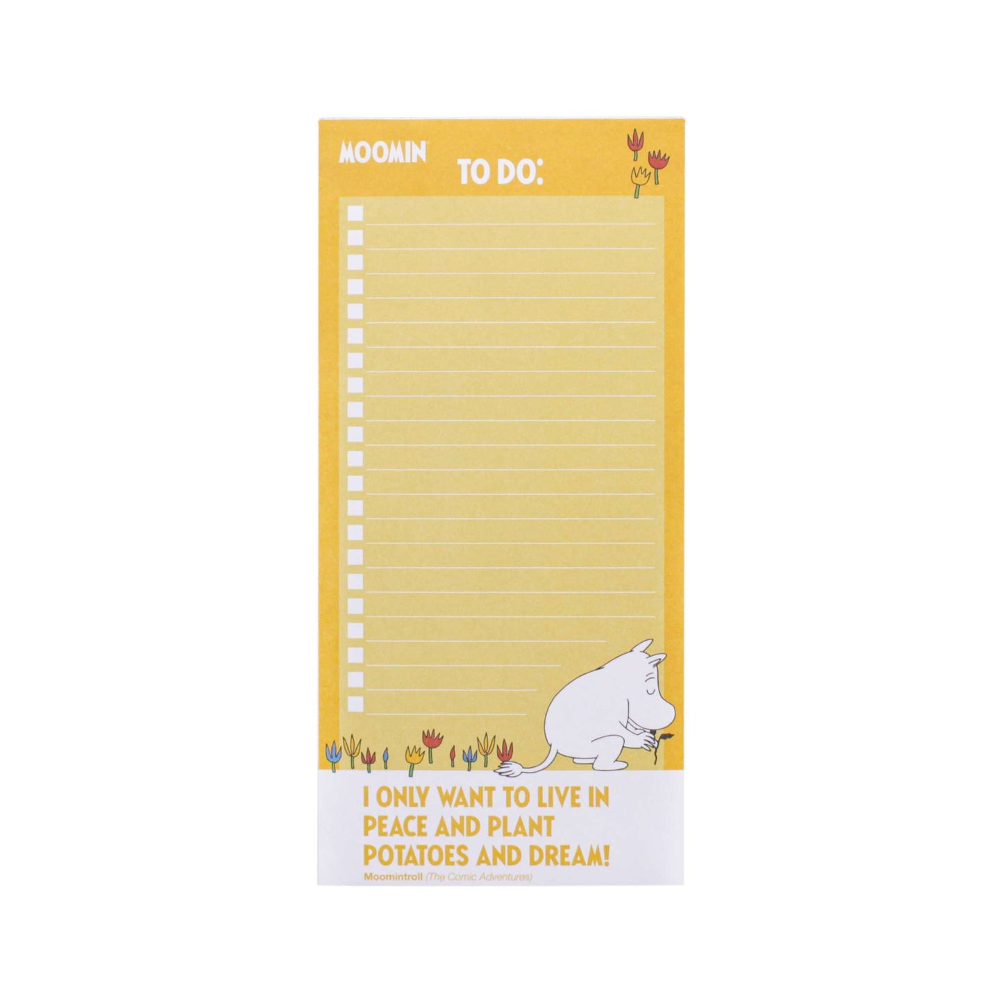 Moomin To-Do List Pad