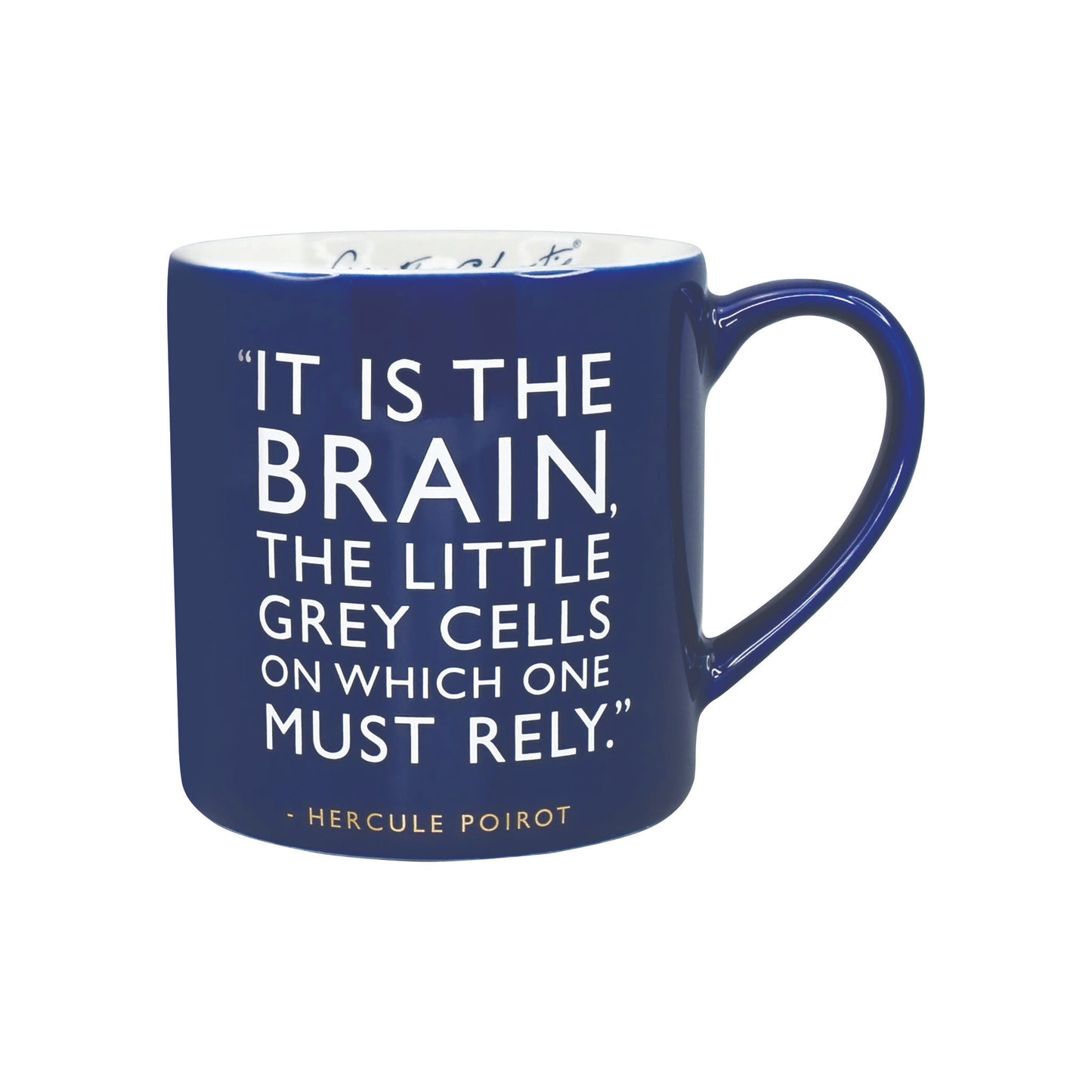 Ceramic Mug Agatha Christie Little Grey Cells