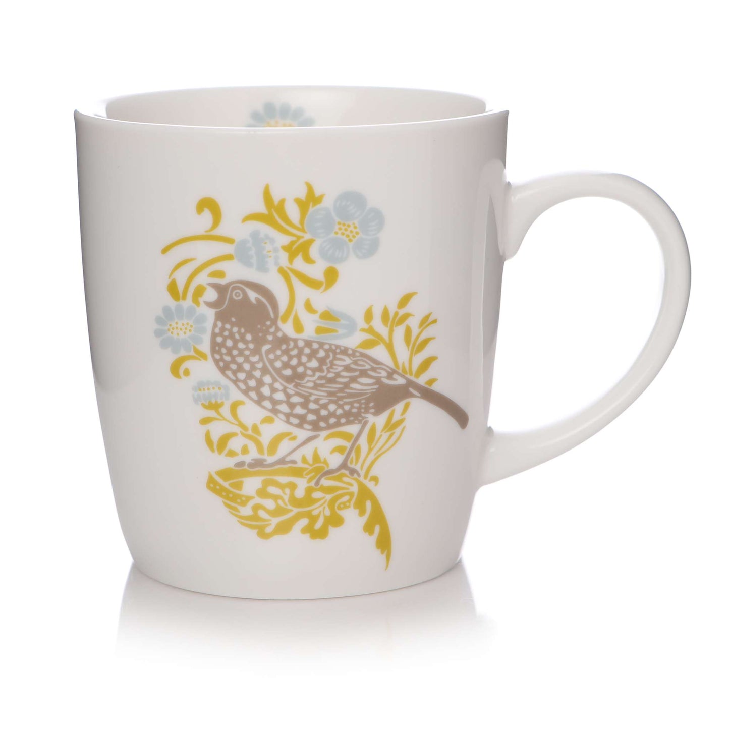William Morris Mug – Strawberry Thief Quote Houses
