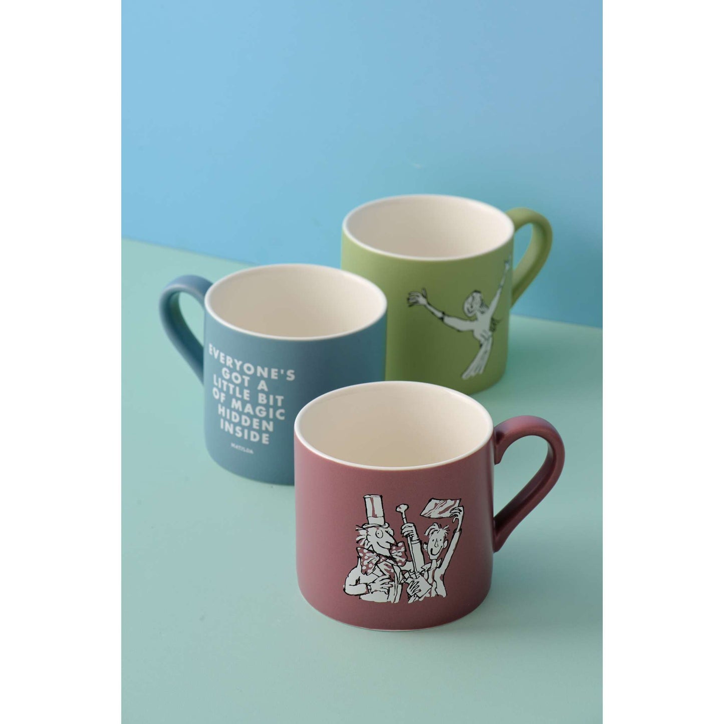 Ceramic Wonky Shaped Mug Roald Dahl The BFG
