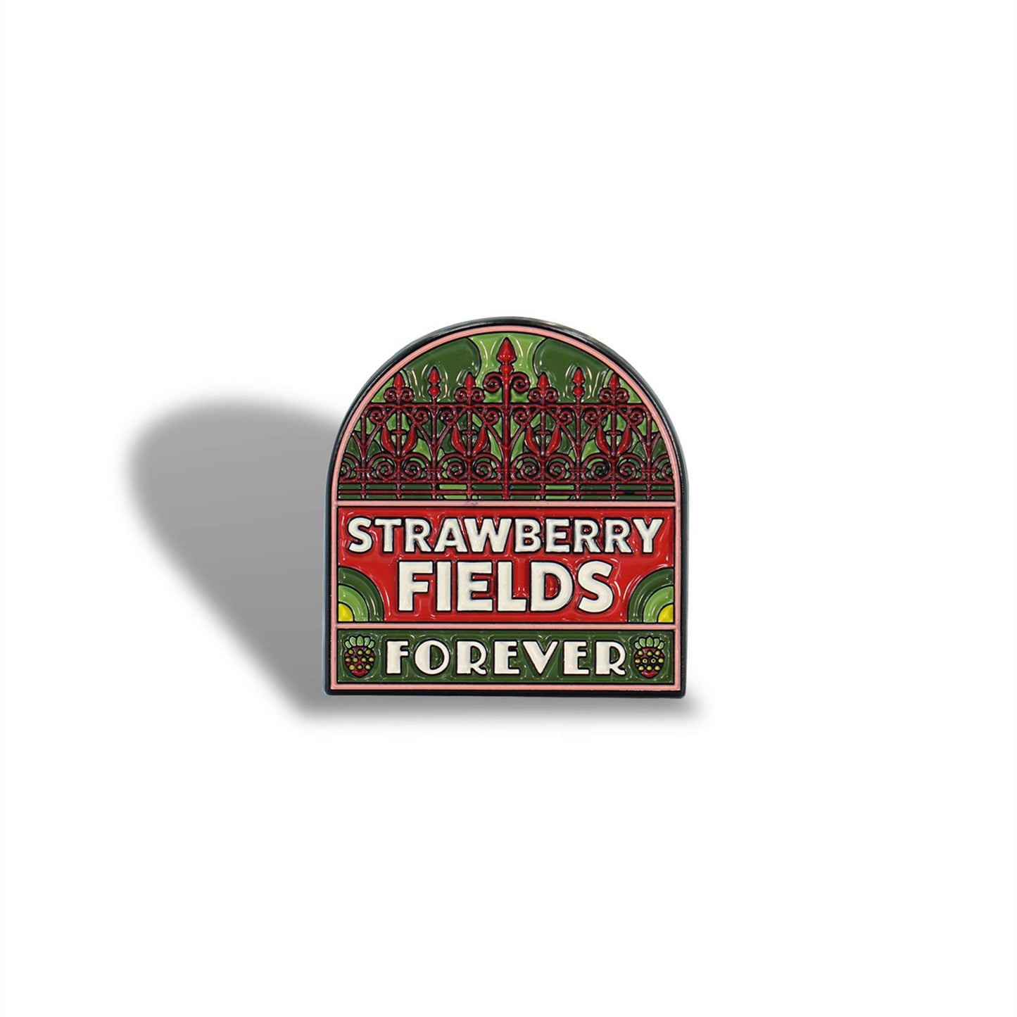 The Beatles Strawberry Fields Pin Badge