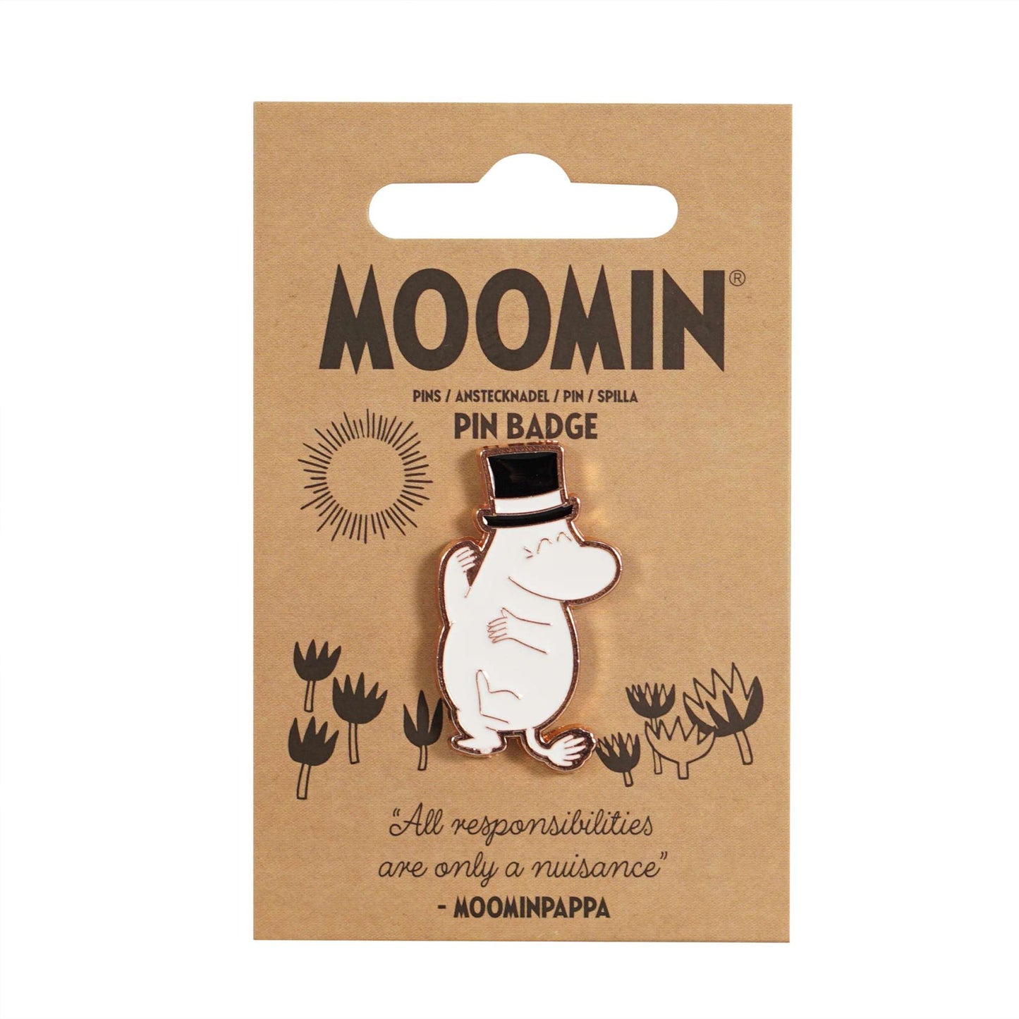 Moomin Pin Badge – Papa