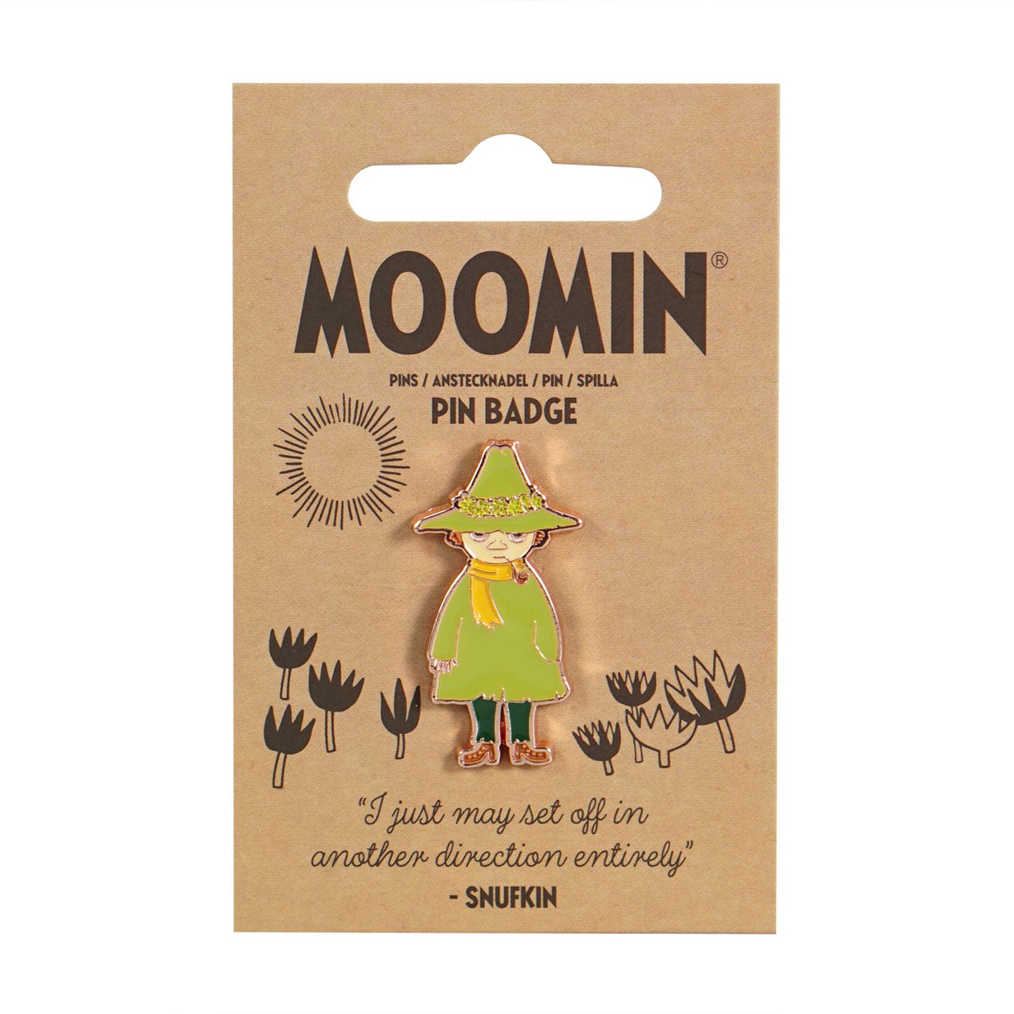 Moomin Pin Badge – Snufkin