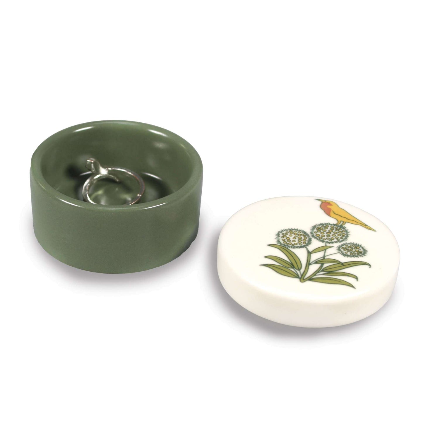 Vintage Botanical Trinket Box – Apothecary Garden