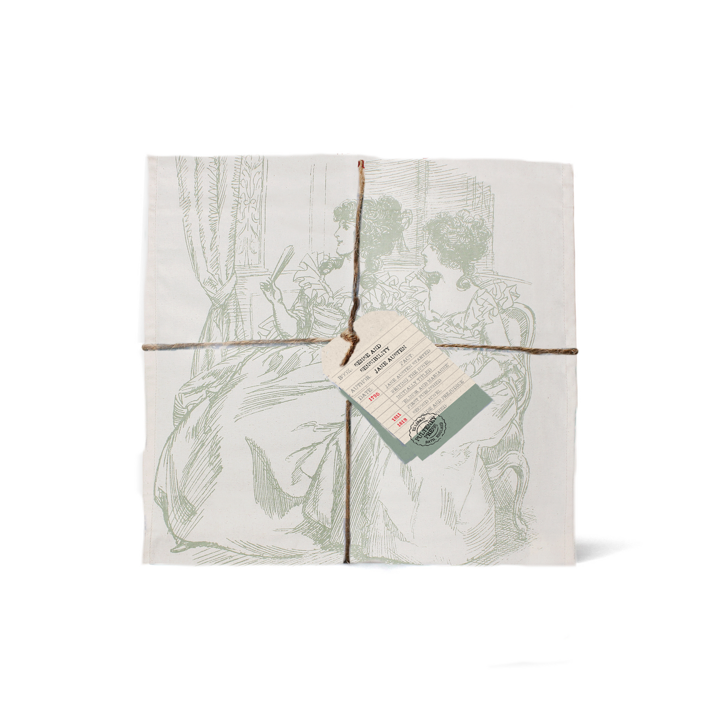 Jane Austen Tea Towel – Sense & Sensibility