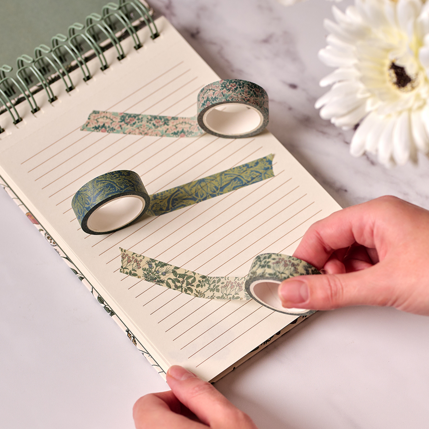 Washi Tape Set 16.4ft (x3) - Arts & Crafts Society