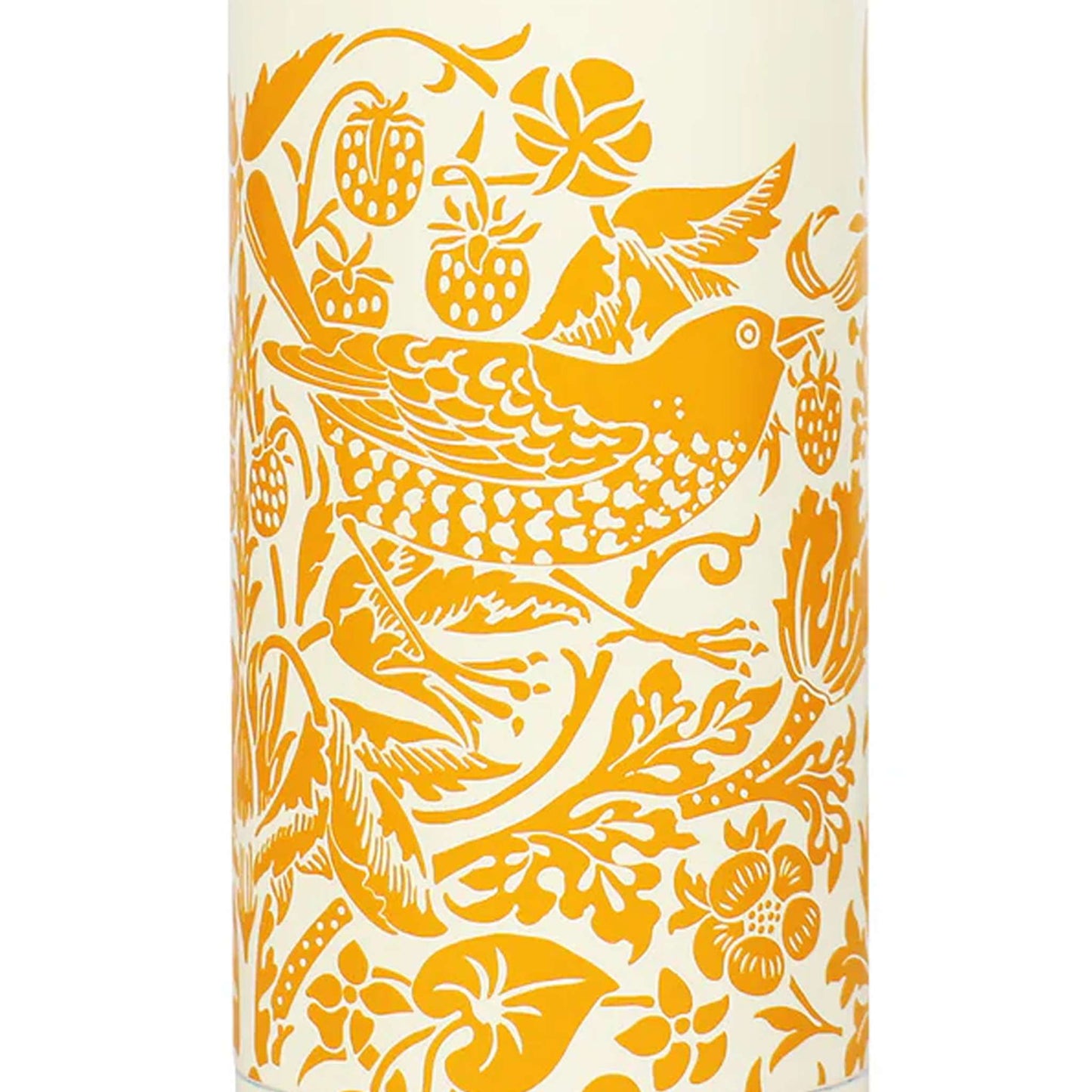 William Morris Water Bottle – Strawberry Thief Yellow
