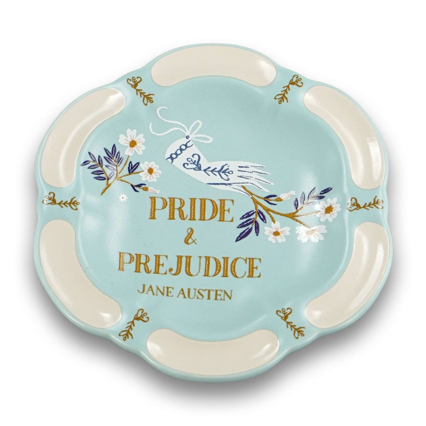 Jane Austen Pride and Prejudice Trinket Dish (3.14") -