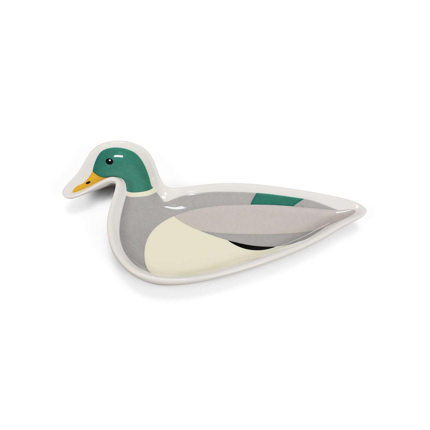 Shaped Trinket Dish (6.2") - Mallard