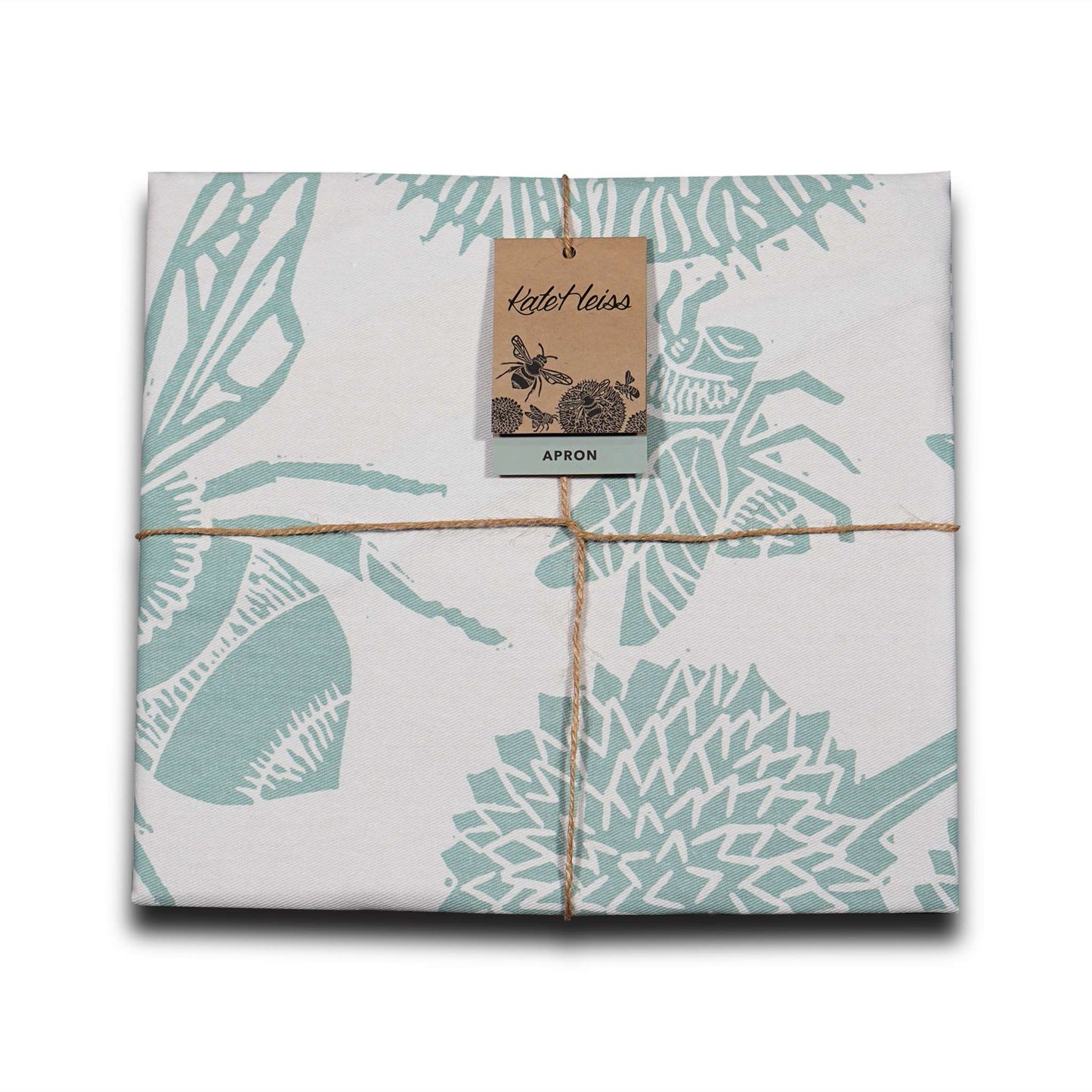 Recycled Cotton Apron Bee Dandelion