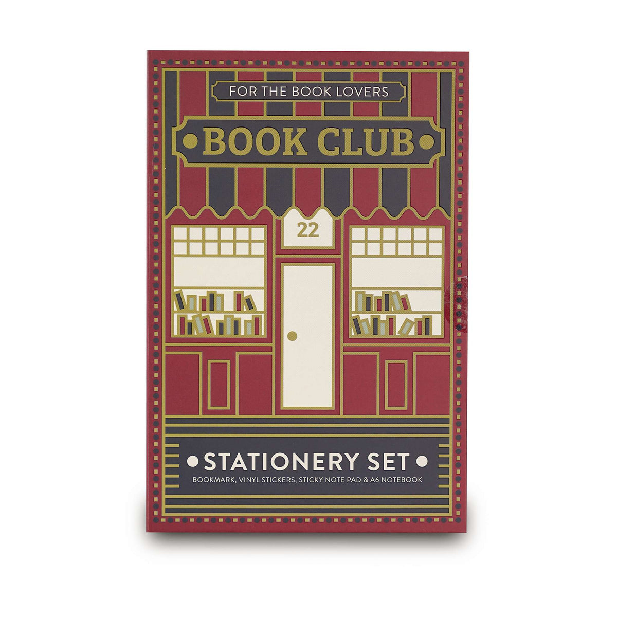 Book Lover Stationery Gift Set - Book Club