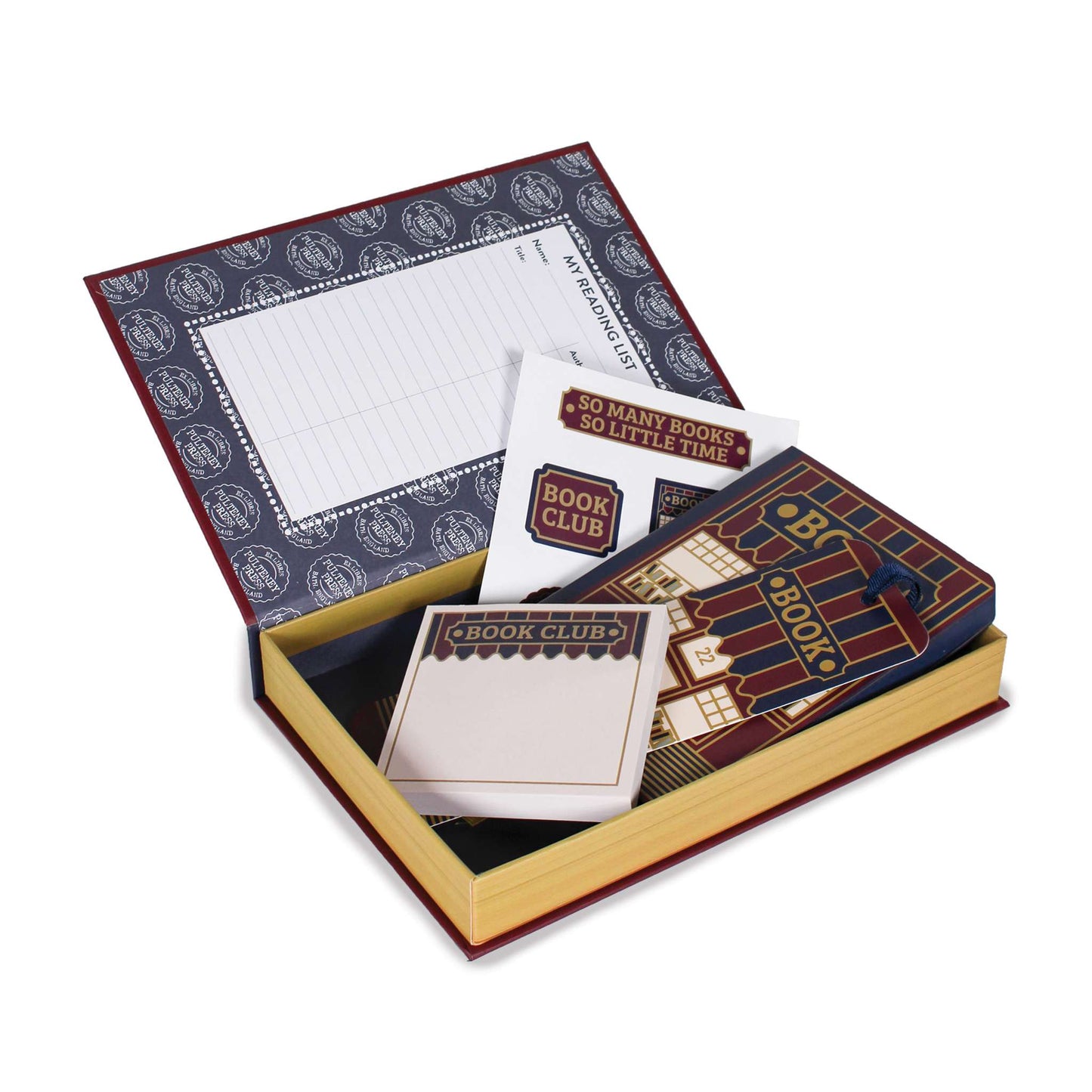 Book Lover Stationery Gift Set - Book Club