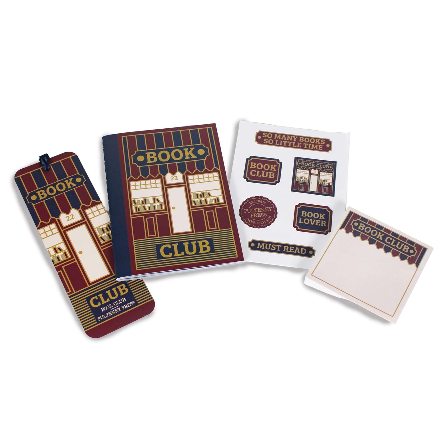 Book Lover Stationery Gift Set - Book Club