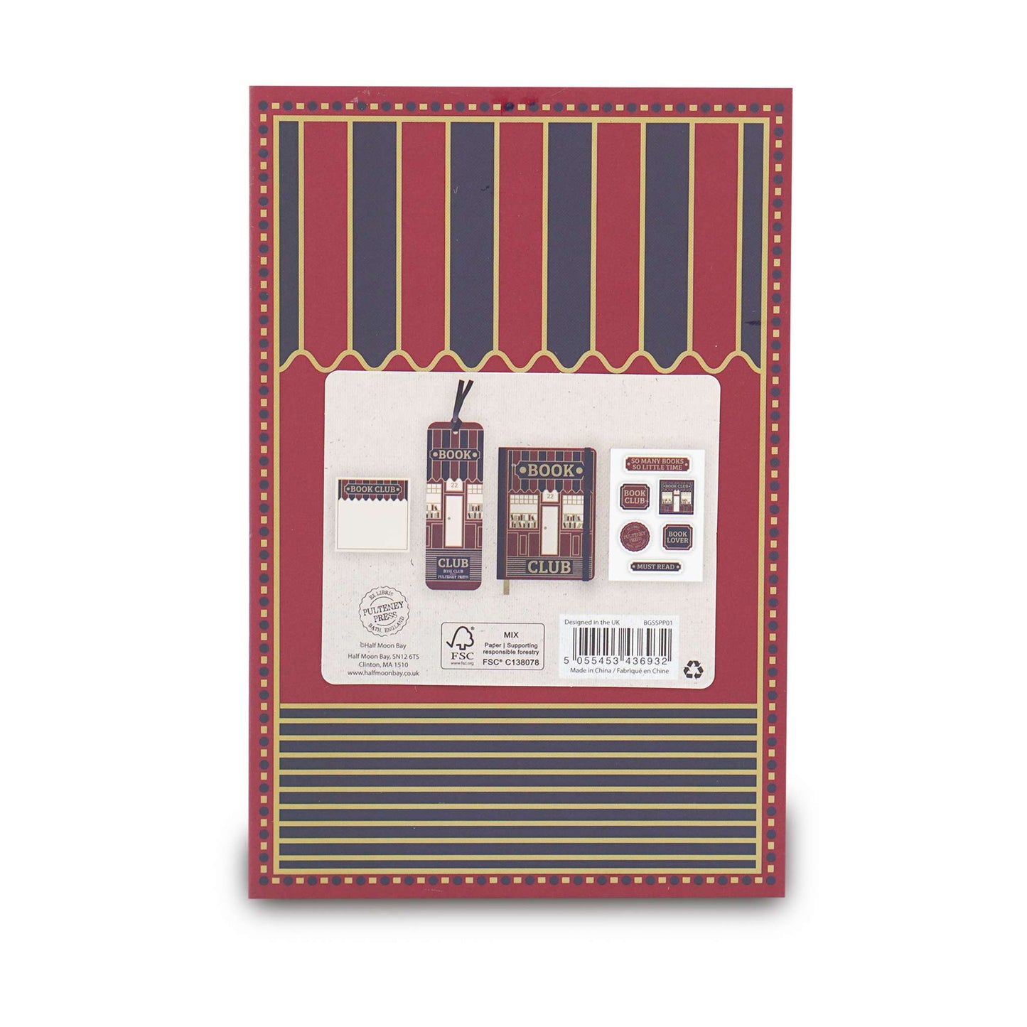 Book Lover Stationery Gift Set - Book Club