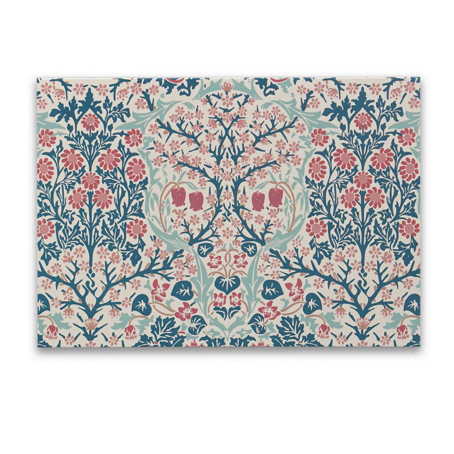 Vintage Floral Note Card Set - 12 Cards & Envelopes