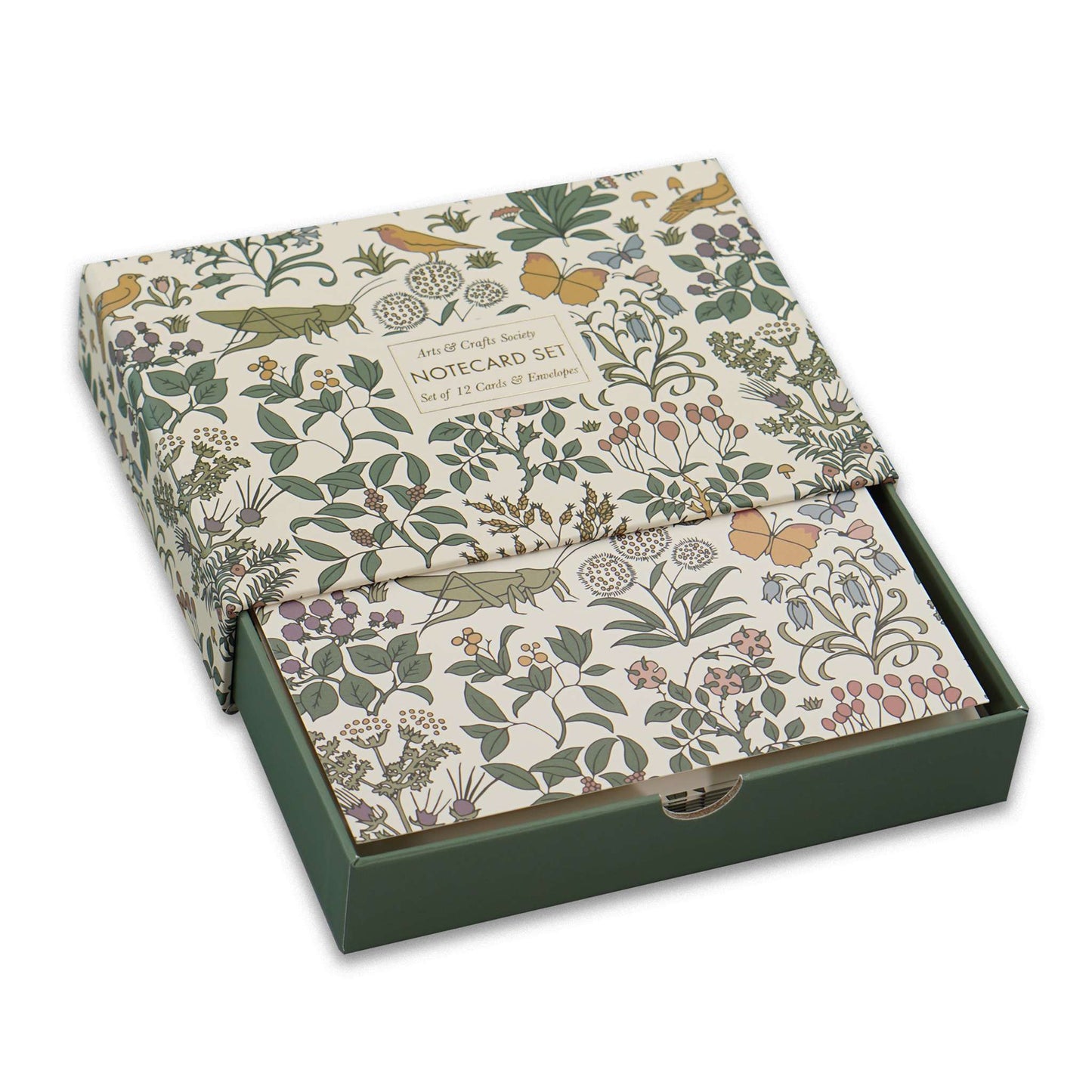 Vintage Botanical Boxed Note Cards - Set of 12