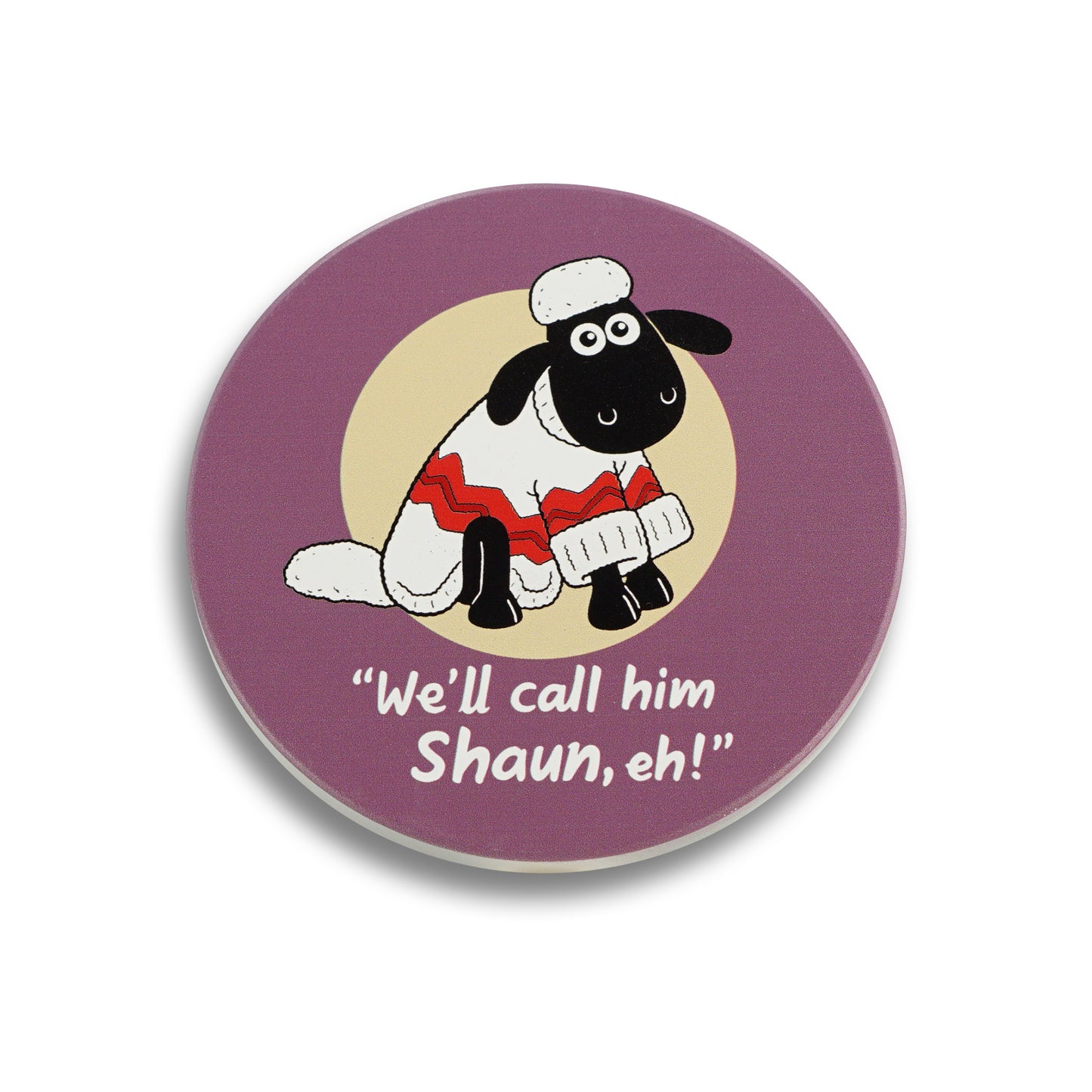 Wallace & Gromit Coaster  (Shaun the Sheep)
