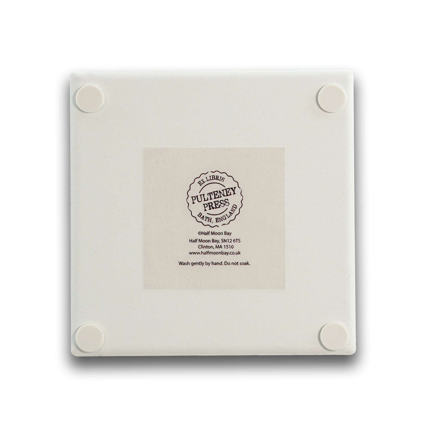 Ceramic Coaster – A Book a Day Keeps Reality Away