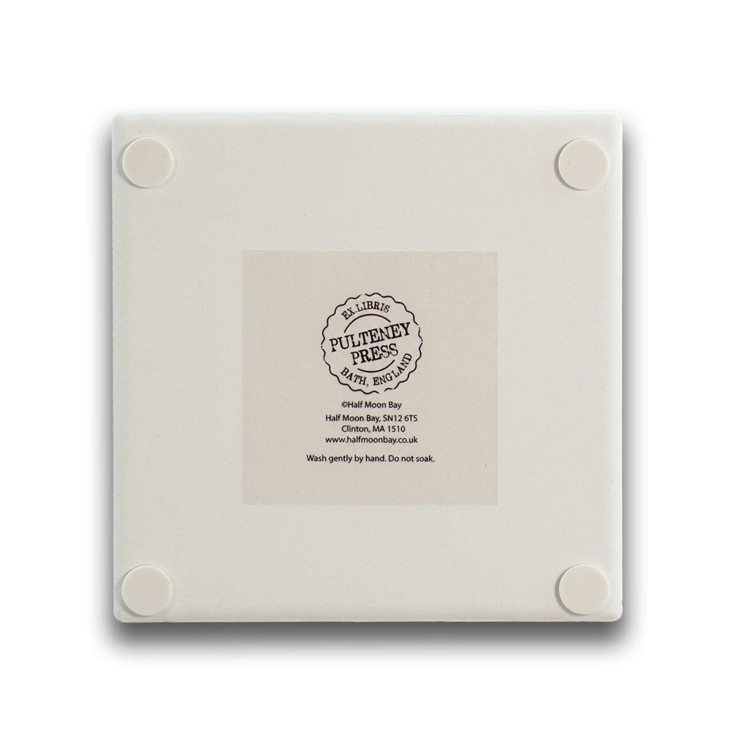 Ceramic Square Coaster – One Book Leads to Another