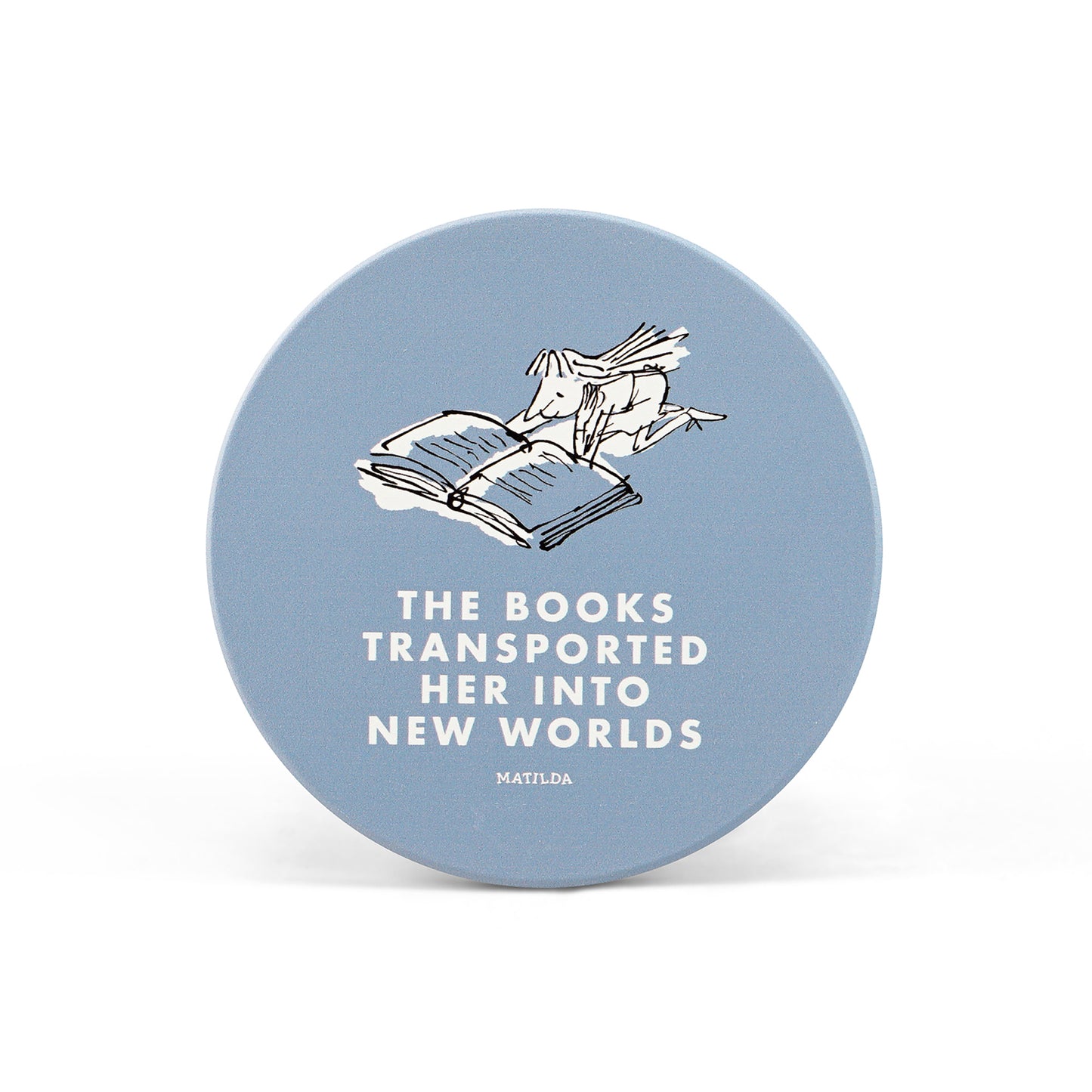 Ceramic Coaster Roald Dahl Matilda