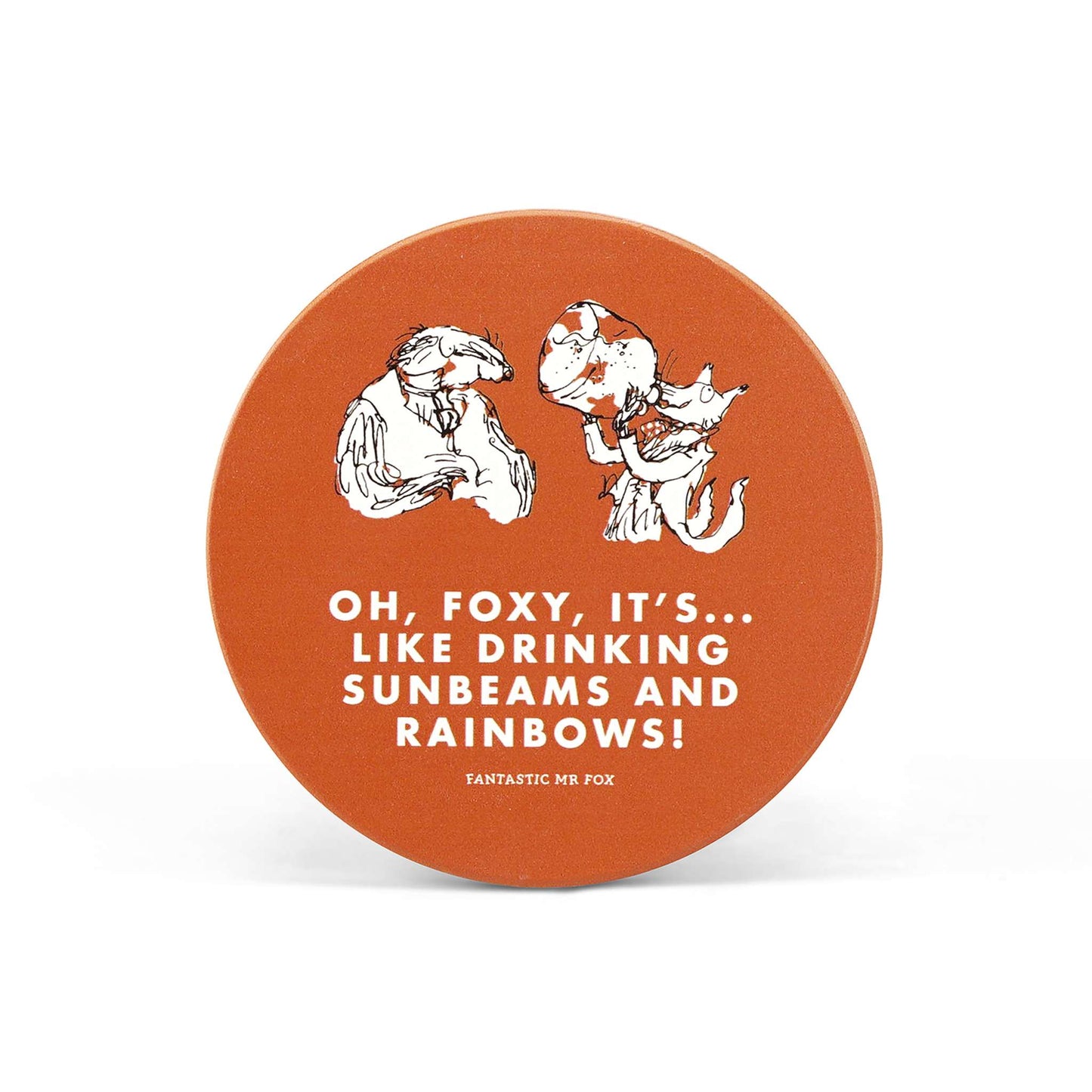 Ceramic Coaster Roald Dahl Fantastic Mr Fox