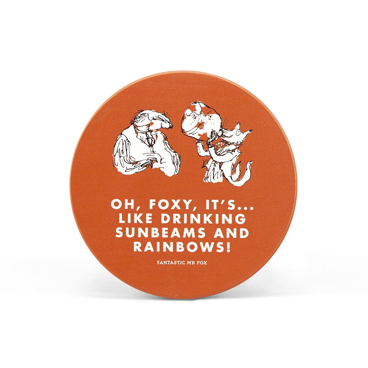 Ceramic Coaster Roald Dahl Fantastic Mr Fox