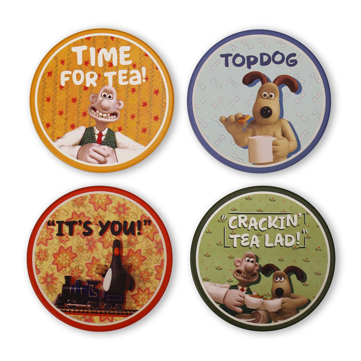 Wallace & Gromit Coaster Set of 4