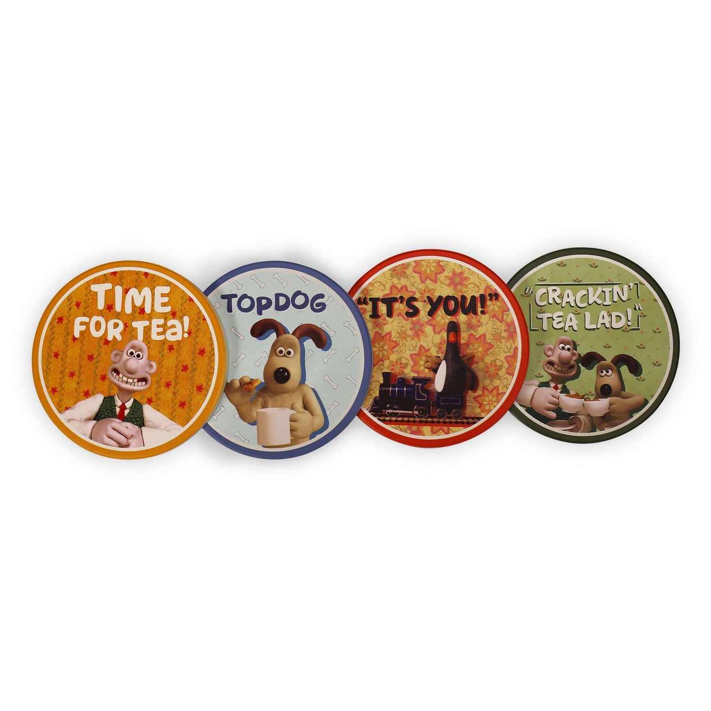 Wallace & Gromit Coaster Set of 4