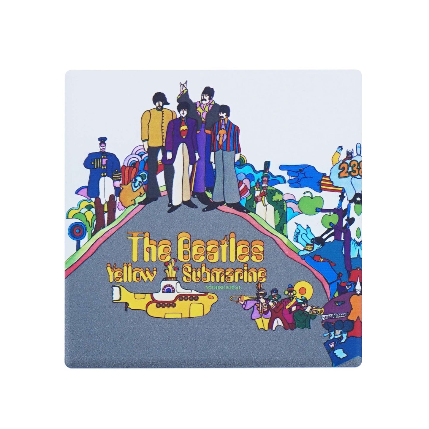 The Beatles Yellow Submarine Album Cover Coaster