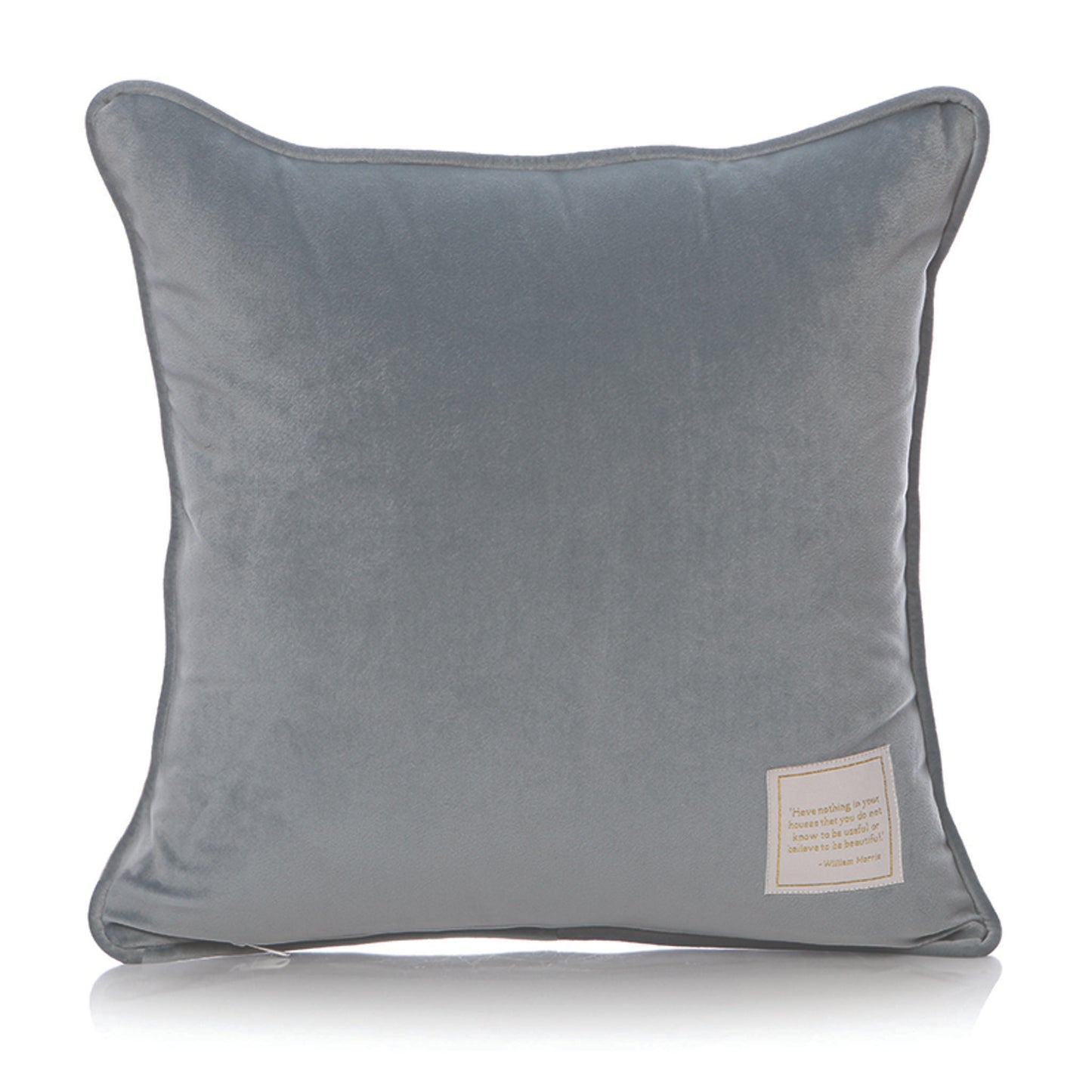 William Morris Chair Cushion – Strawberry Thief Light Blue