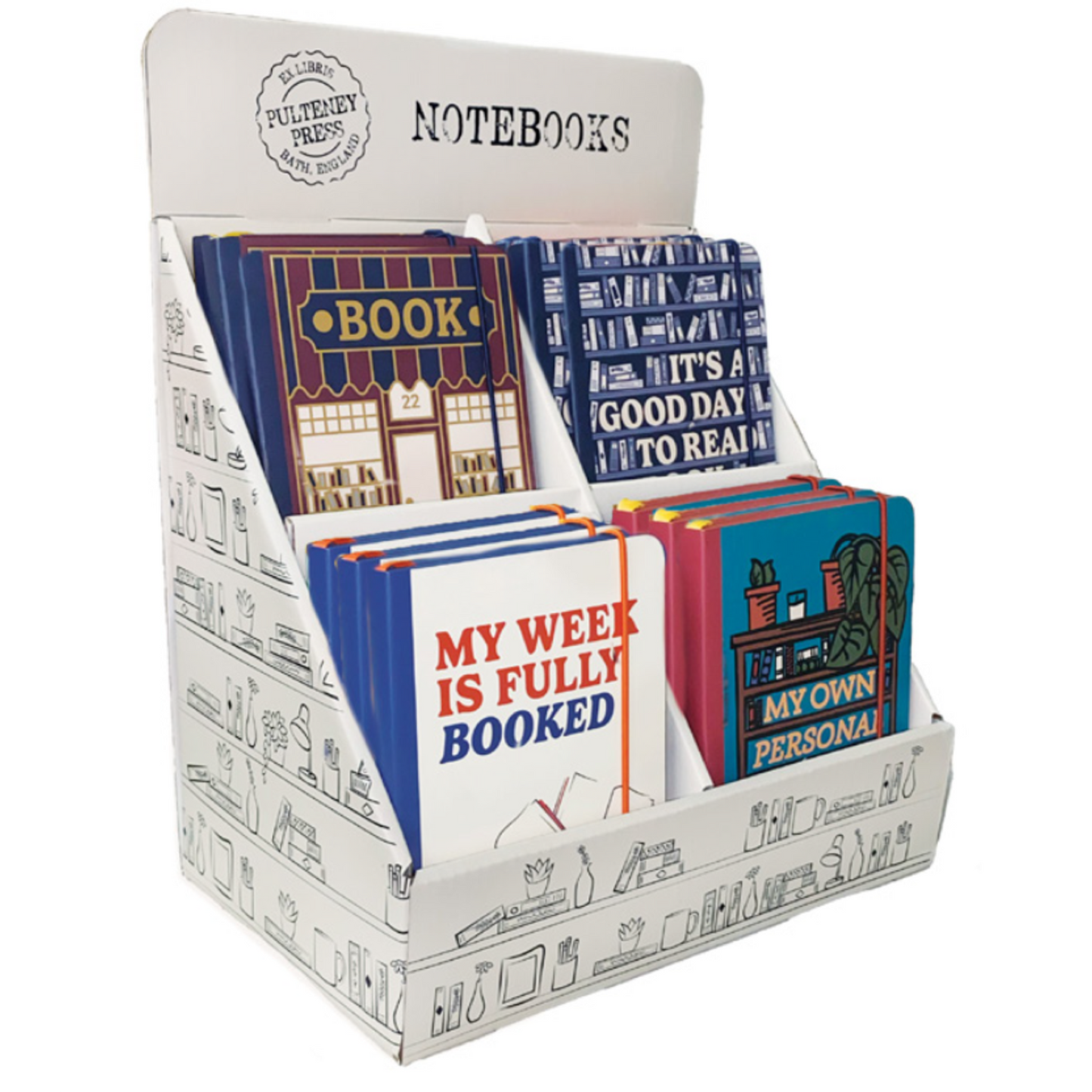 A6 Counter Top Display Header - Book Shop