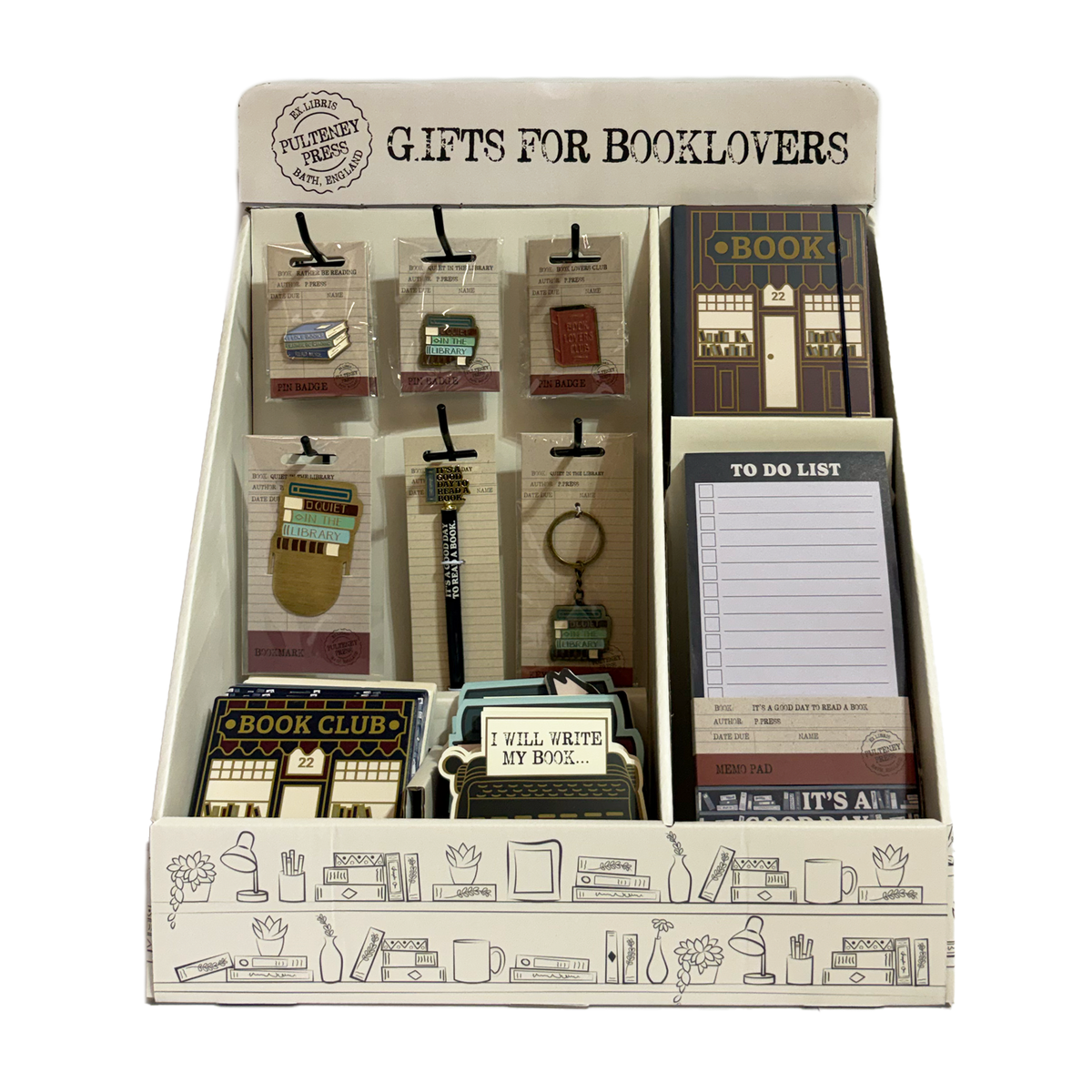 Mixed Counter Top Display Header - Book Lovers – www ...