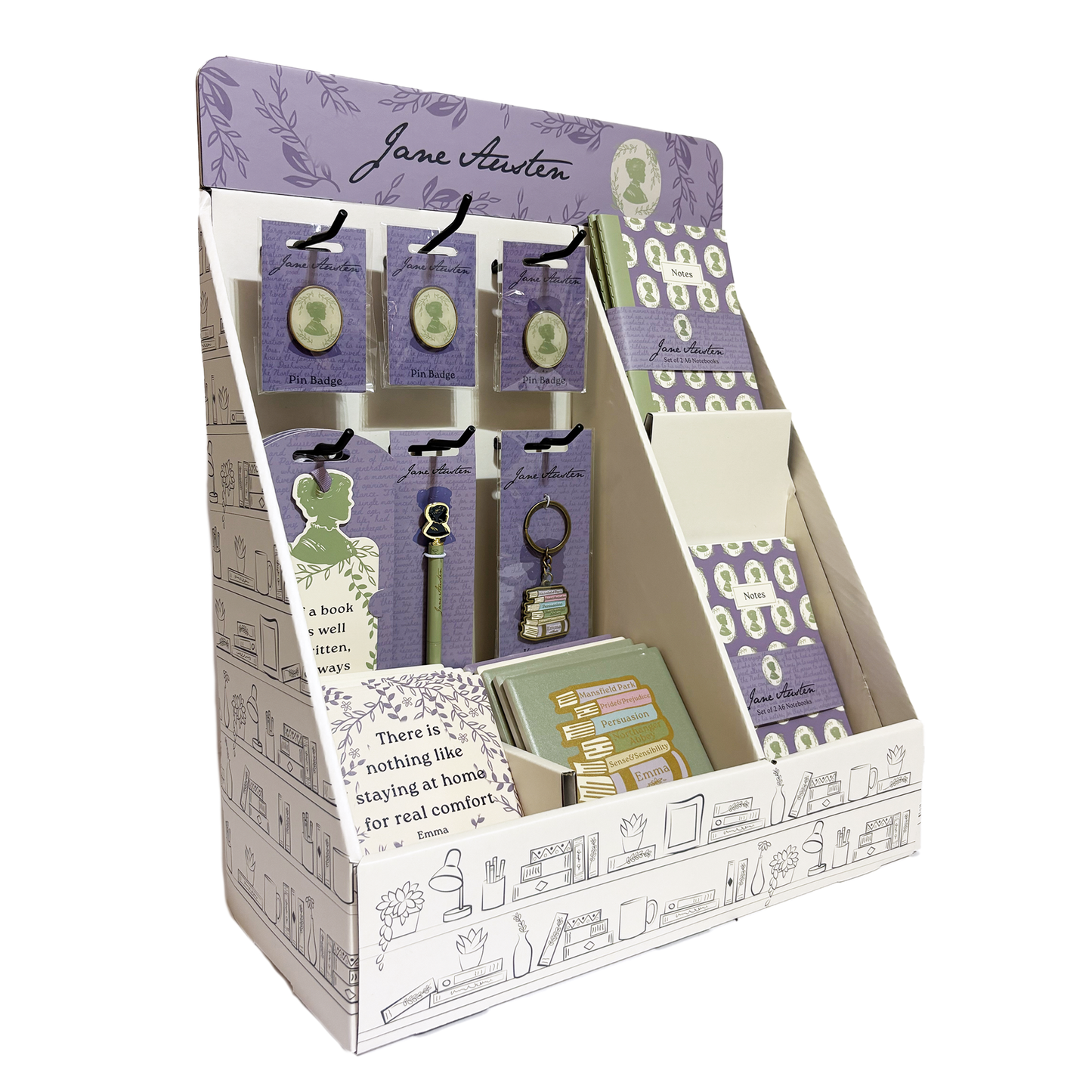 Mixed Counter Top Display - Jane Austen