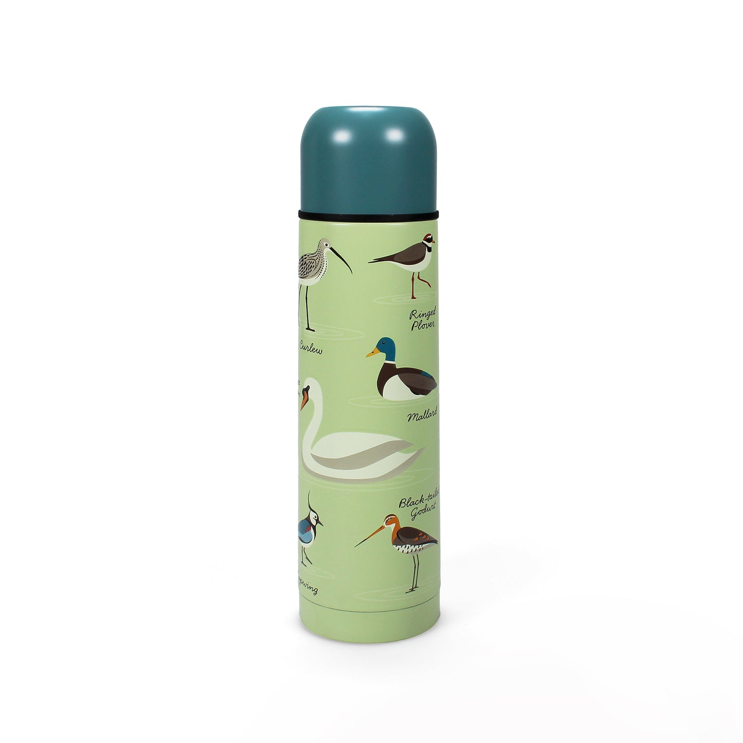 Thermal Metal Flask (17 fl oz) - Water Birds