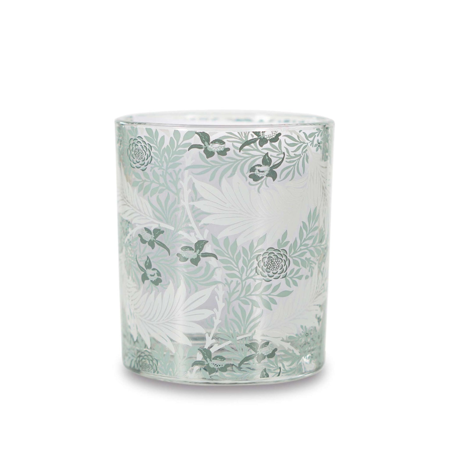 William Morris Glass Tumbler – Larkspur