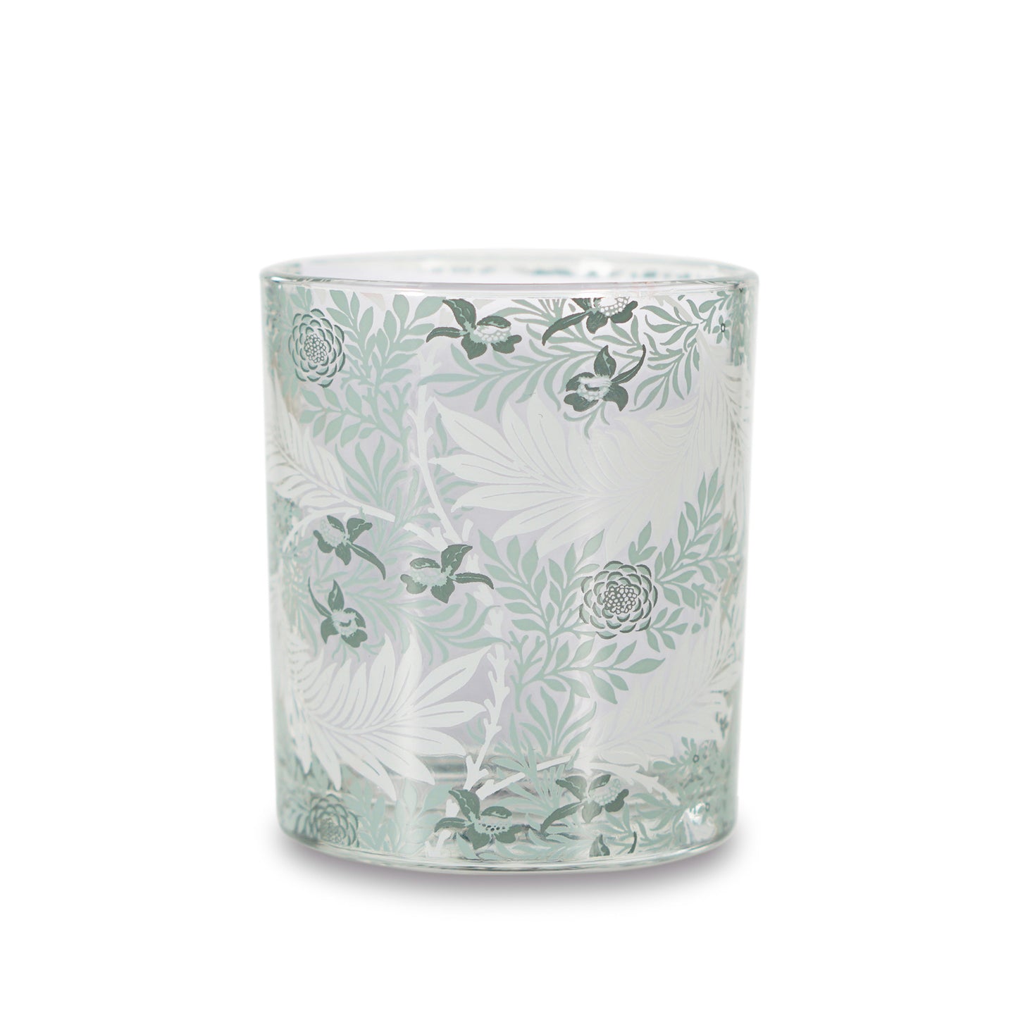 William Morris Glass Tumbler – Larkspur