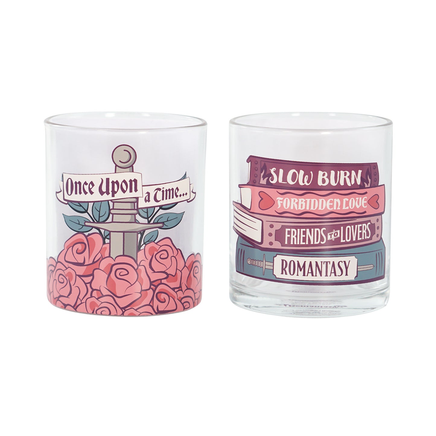 Romantasy Drinking Glasses