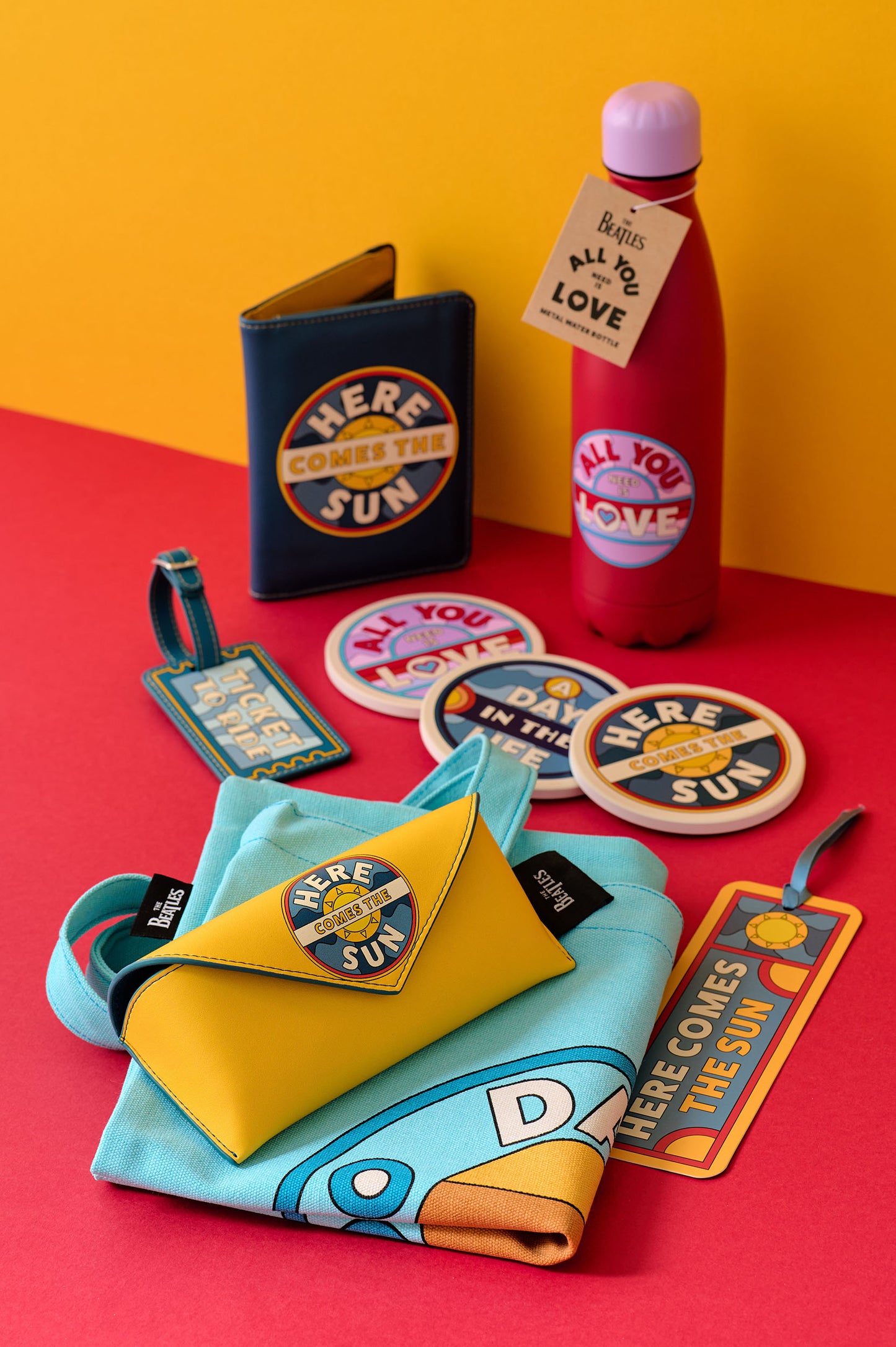 The Beatles Here Comes the Sun Eye Glass Case