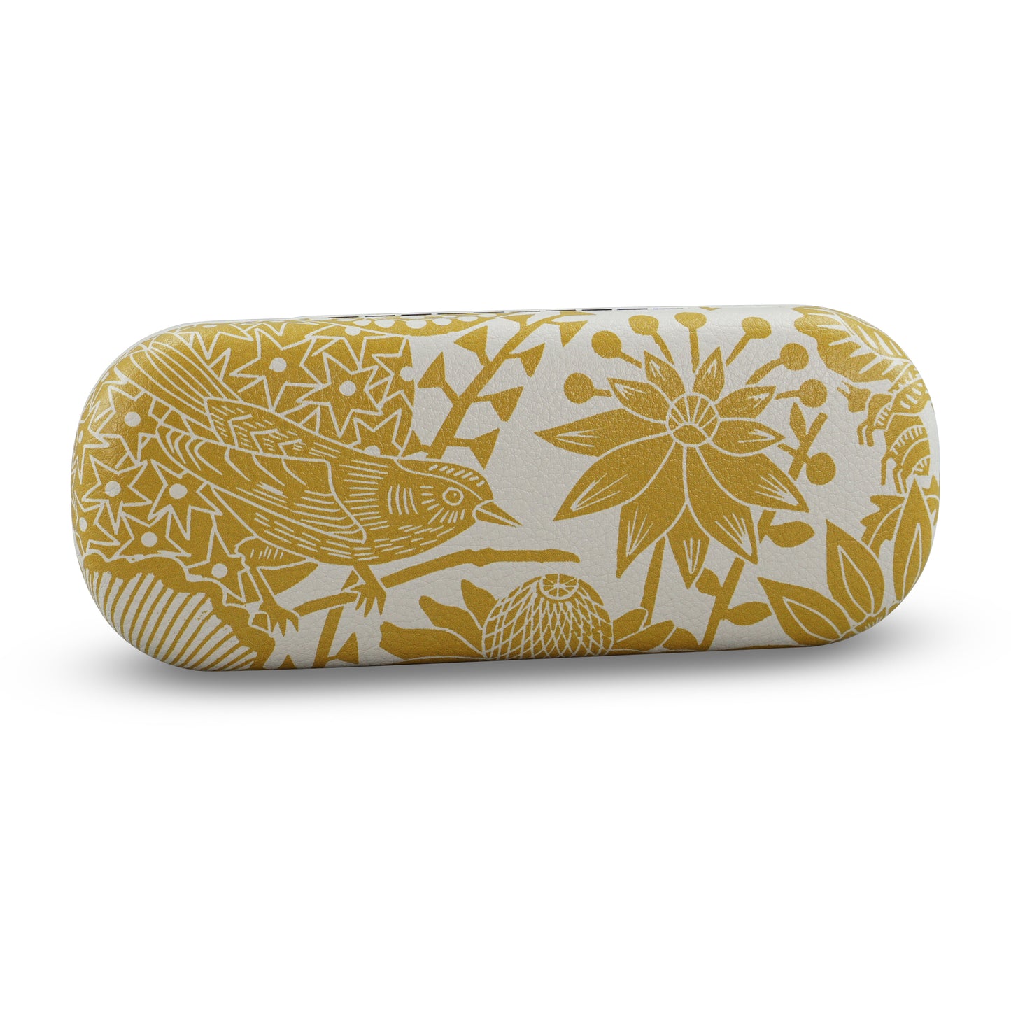 Eye Glasses Case Bird Yellow