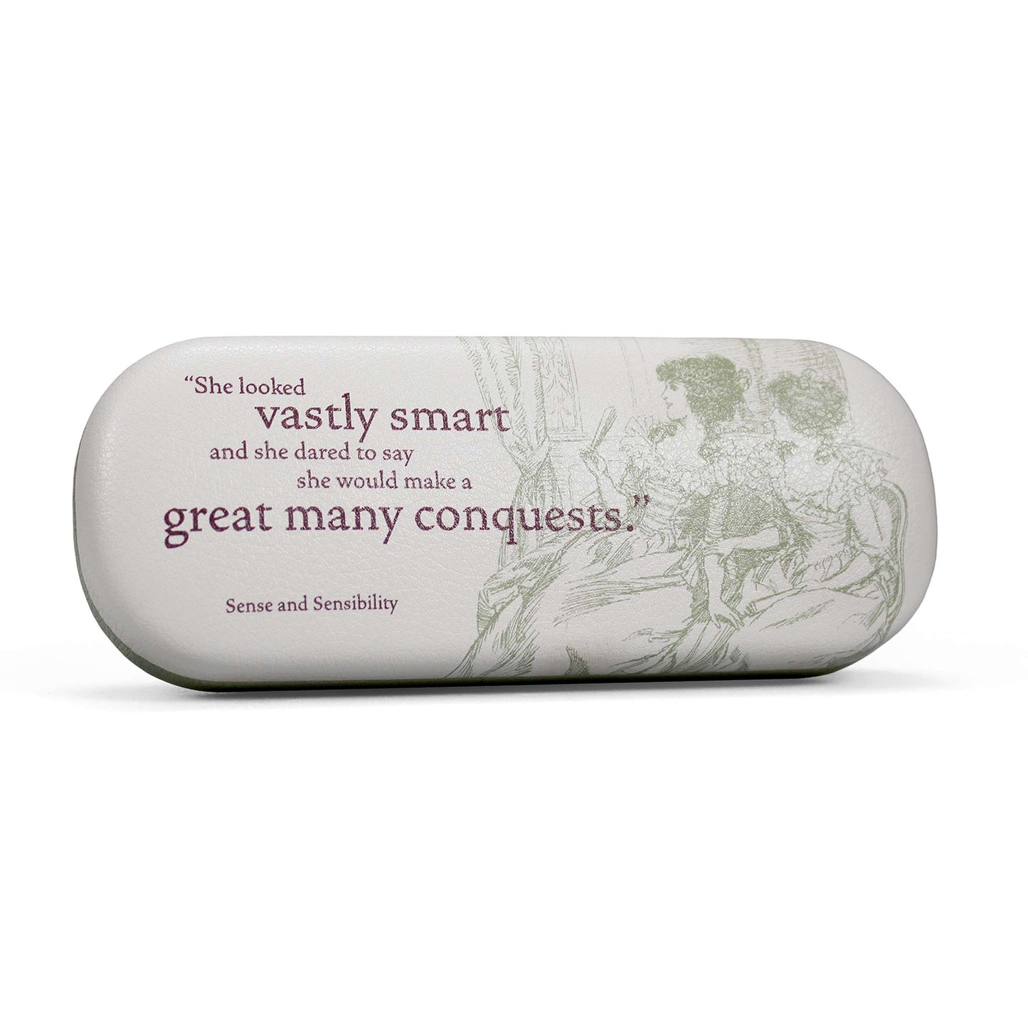Eye Glasses Case Jane Austen Sense and Sensibility
