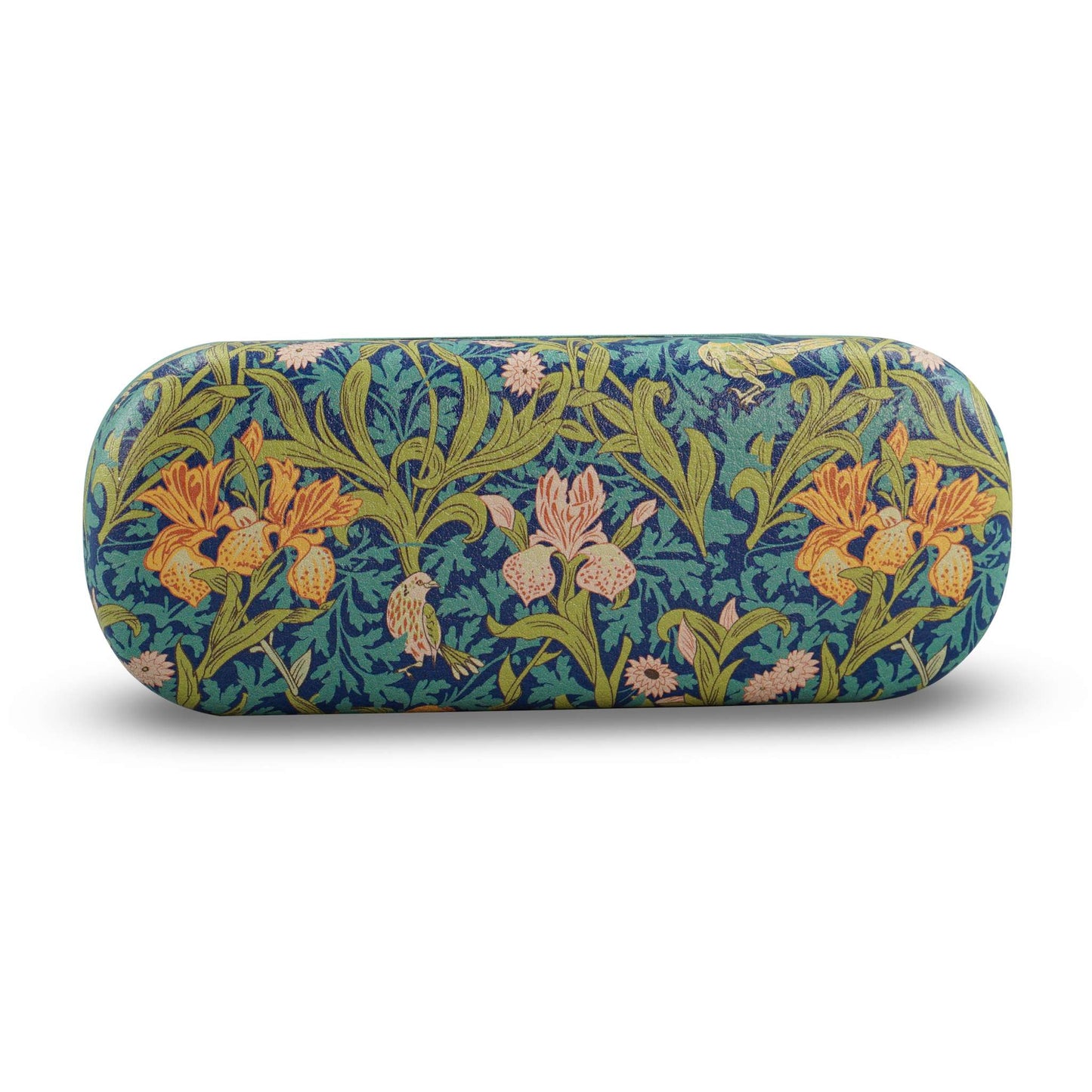 Vintage Iris Floral Eye Glass Case