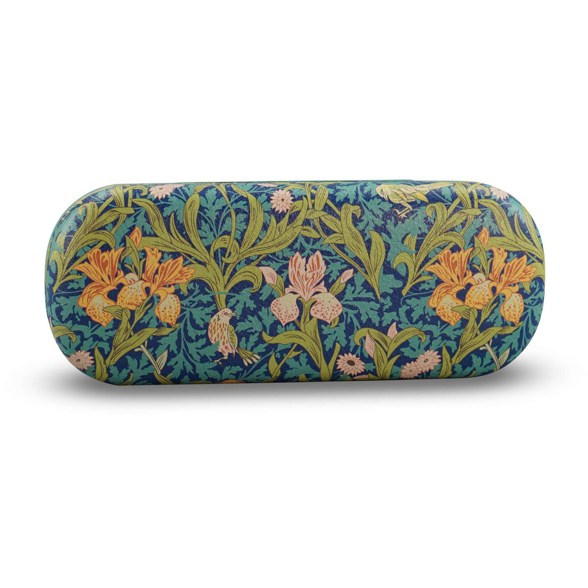 Vintage Floral Eyeglasses Case - Blue Botanical