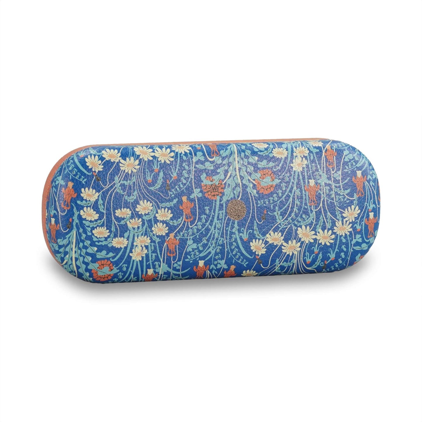 Eye Glasses Case Wild Flowers Poppies Daisies